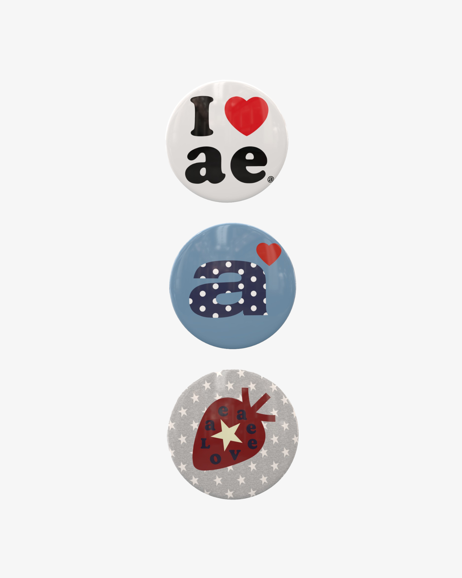【Free Gift】aeae logo badge
