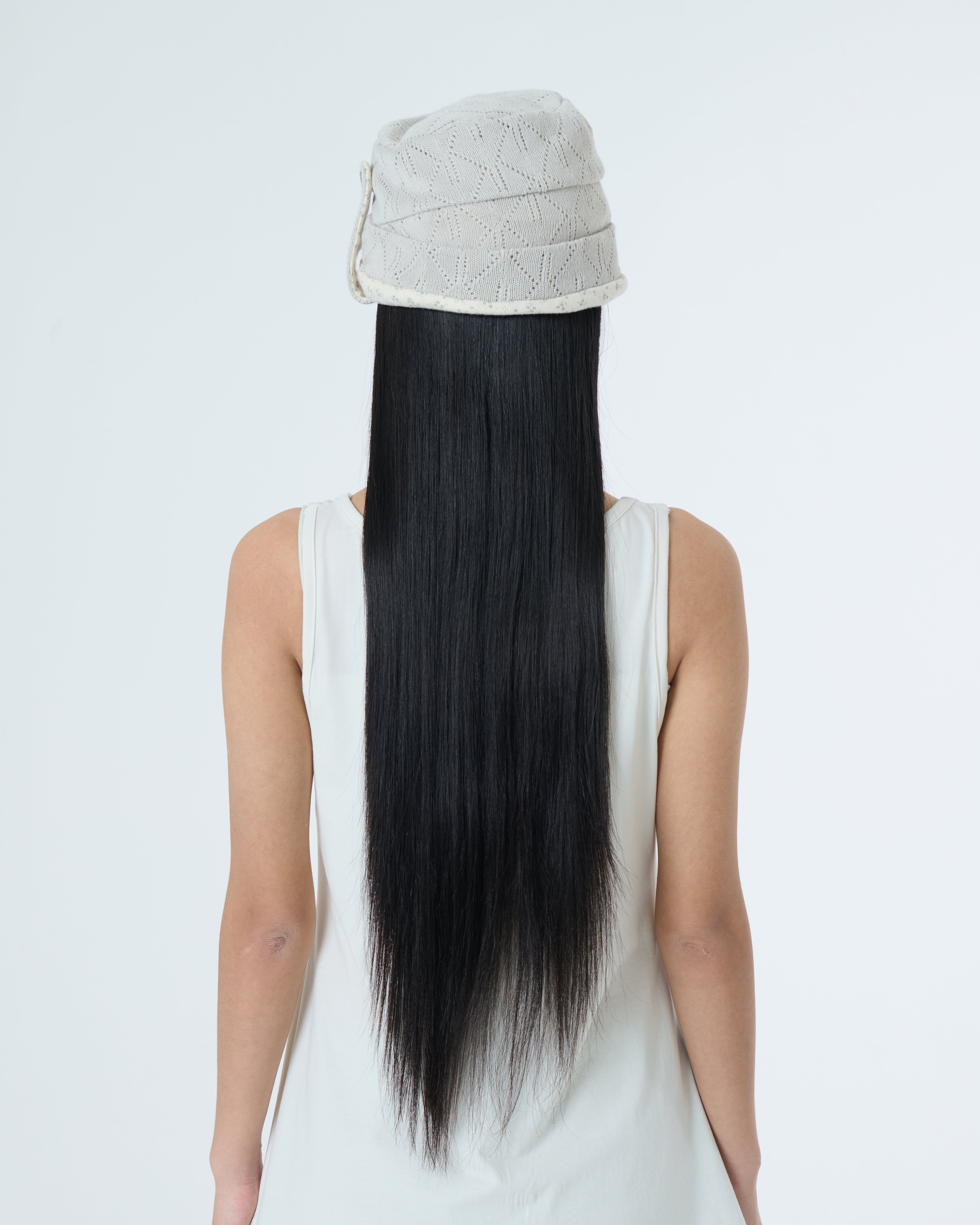 WRINKLED BEANIE [BEIGE]