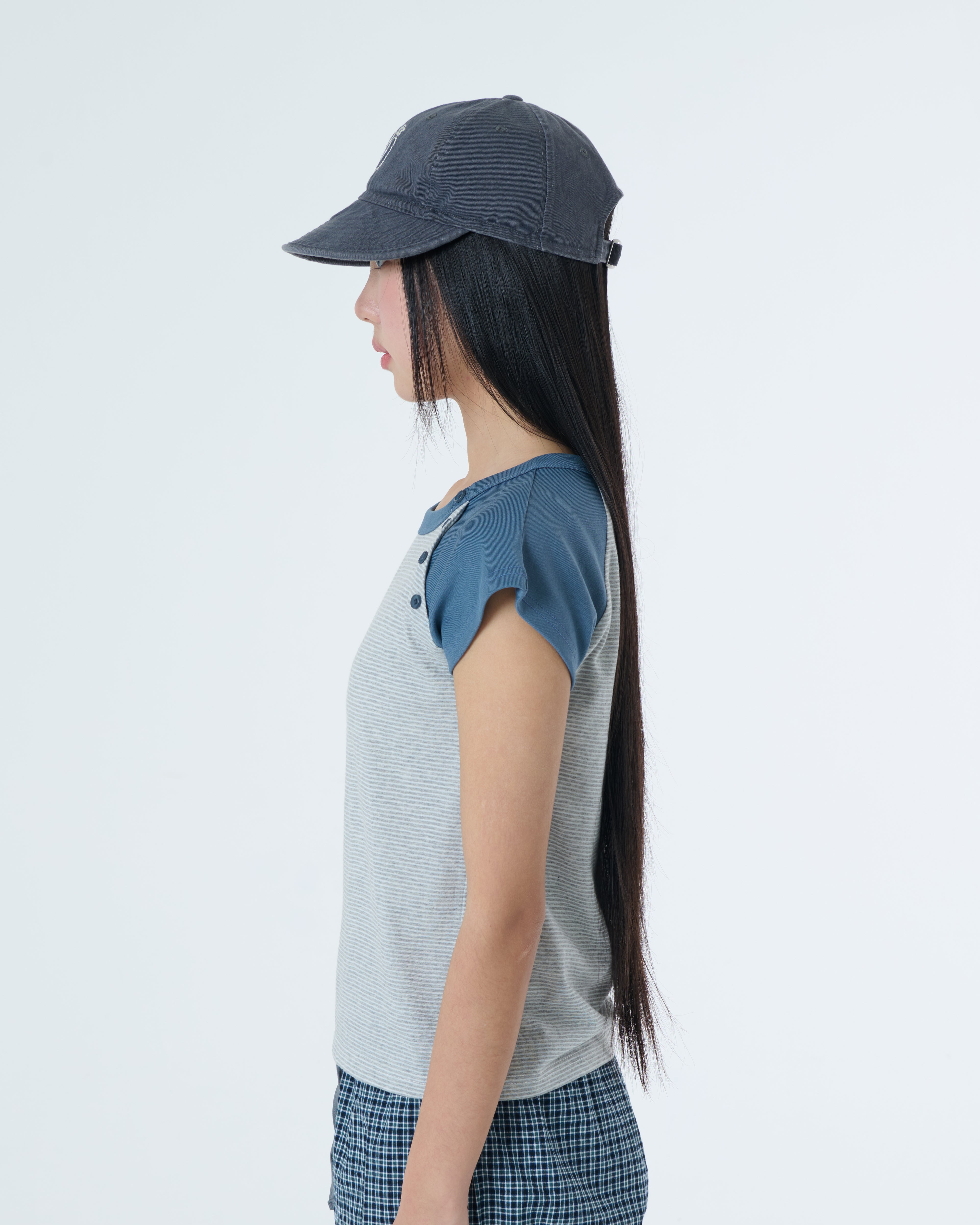 SPIRAL LOGO CAP [CHARCOAL]