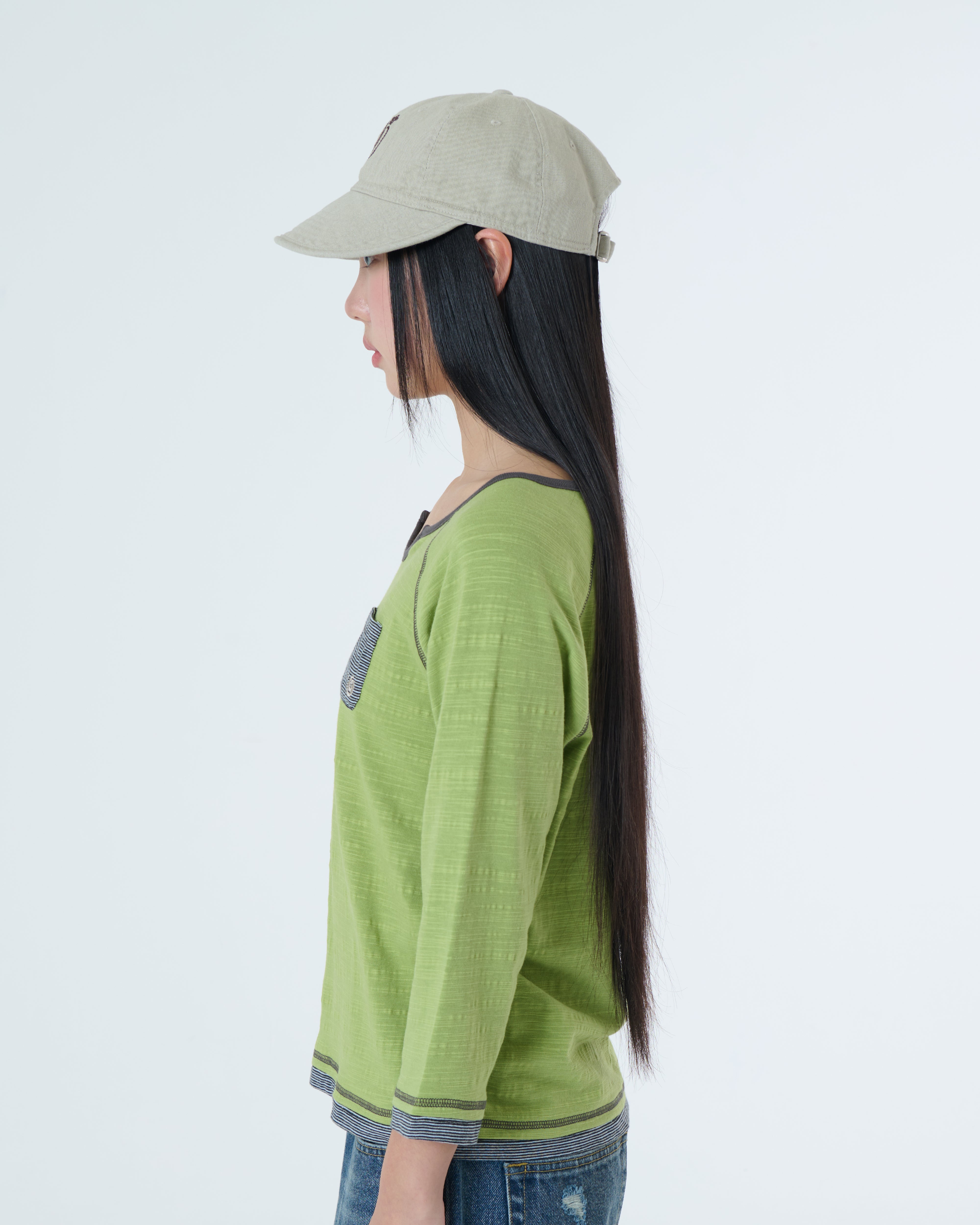 SPIRAL LOGO CAP [BEIGE]