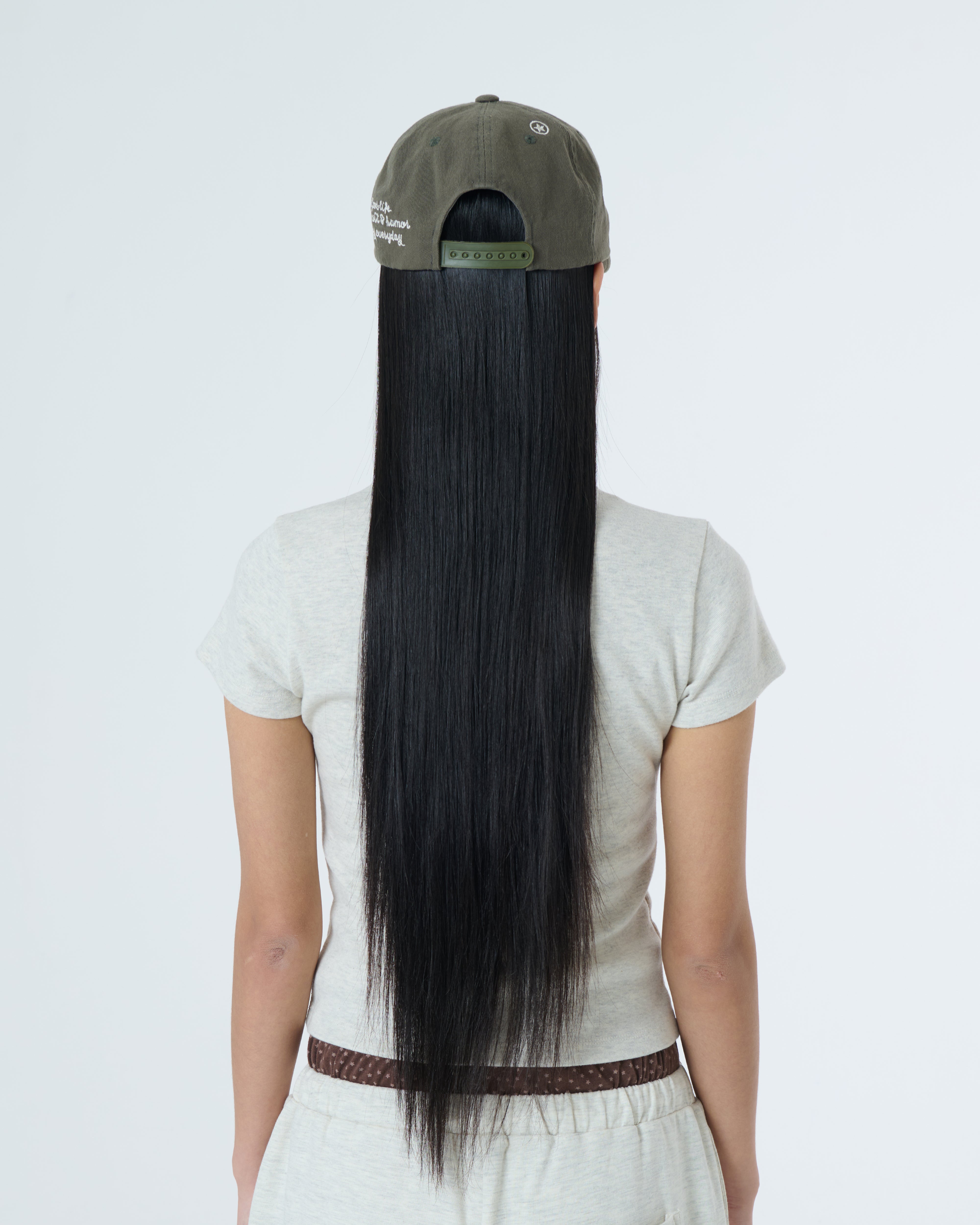 WASHED CAPITAL LOGO CAP [KHAKI]
