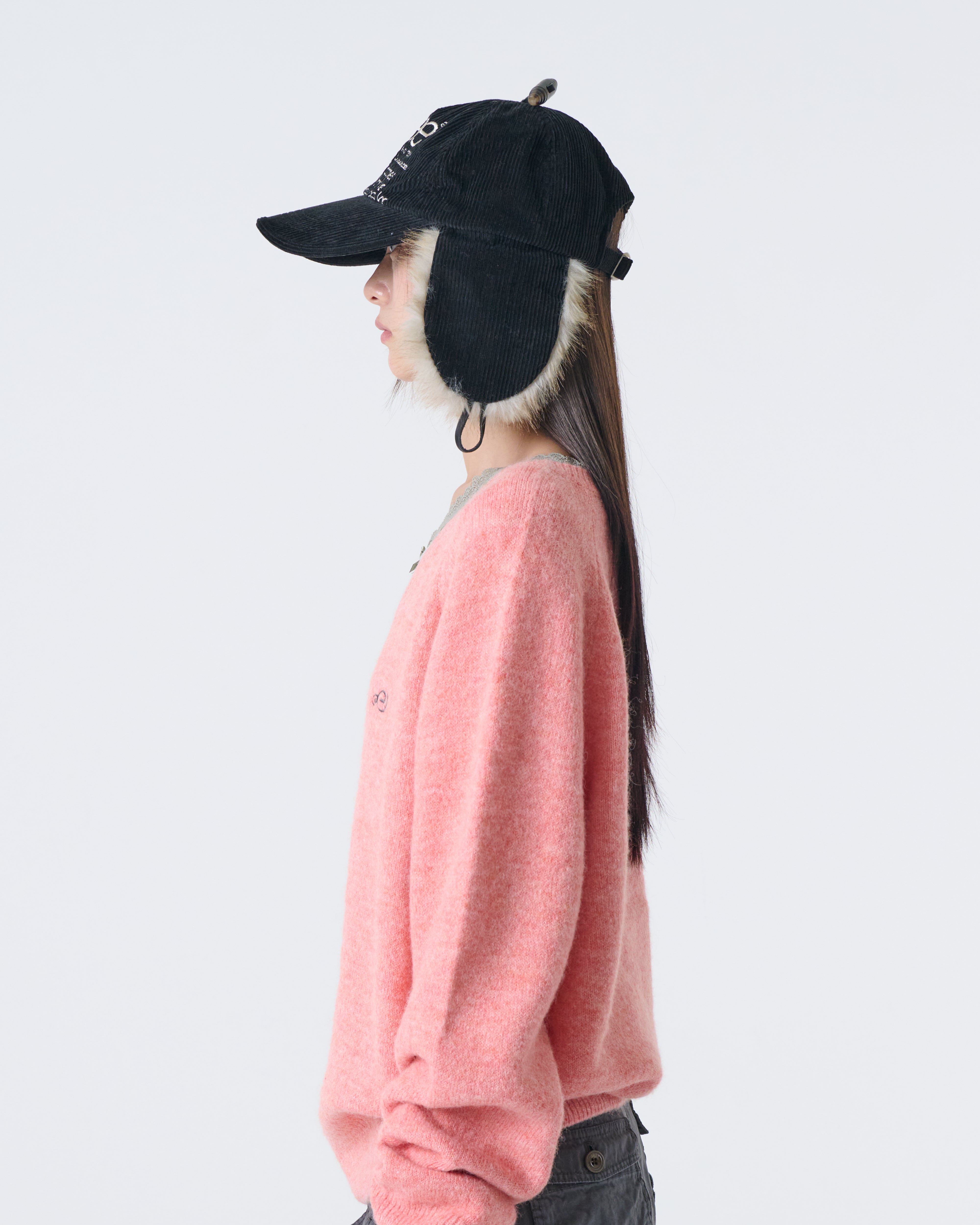 WEB LOGO TROOPER CAP [BLACK]