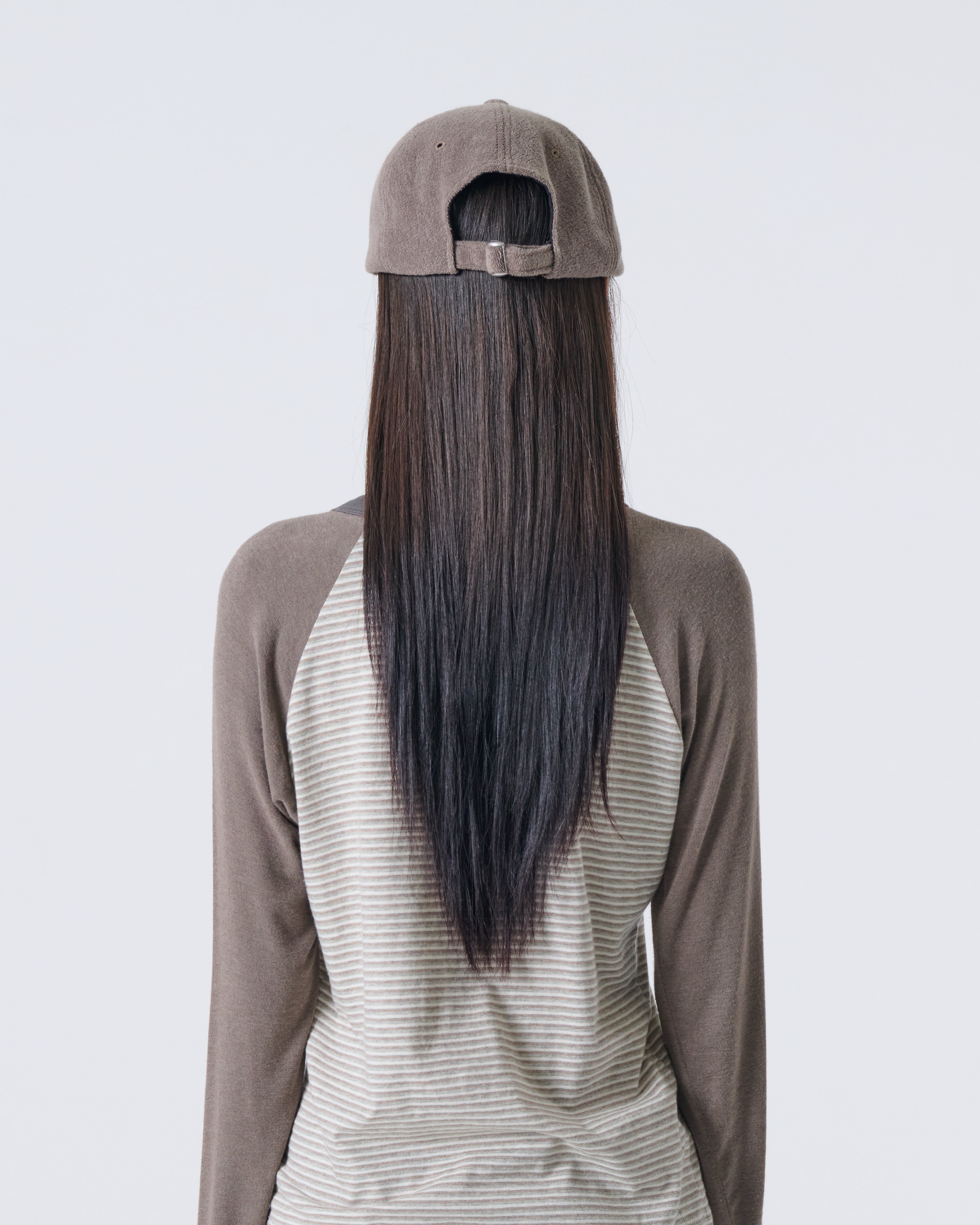 WEB LOGO FLEECE CAP [BROWN]