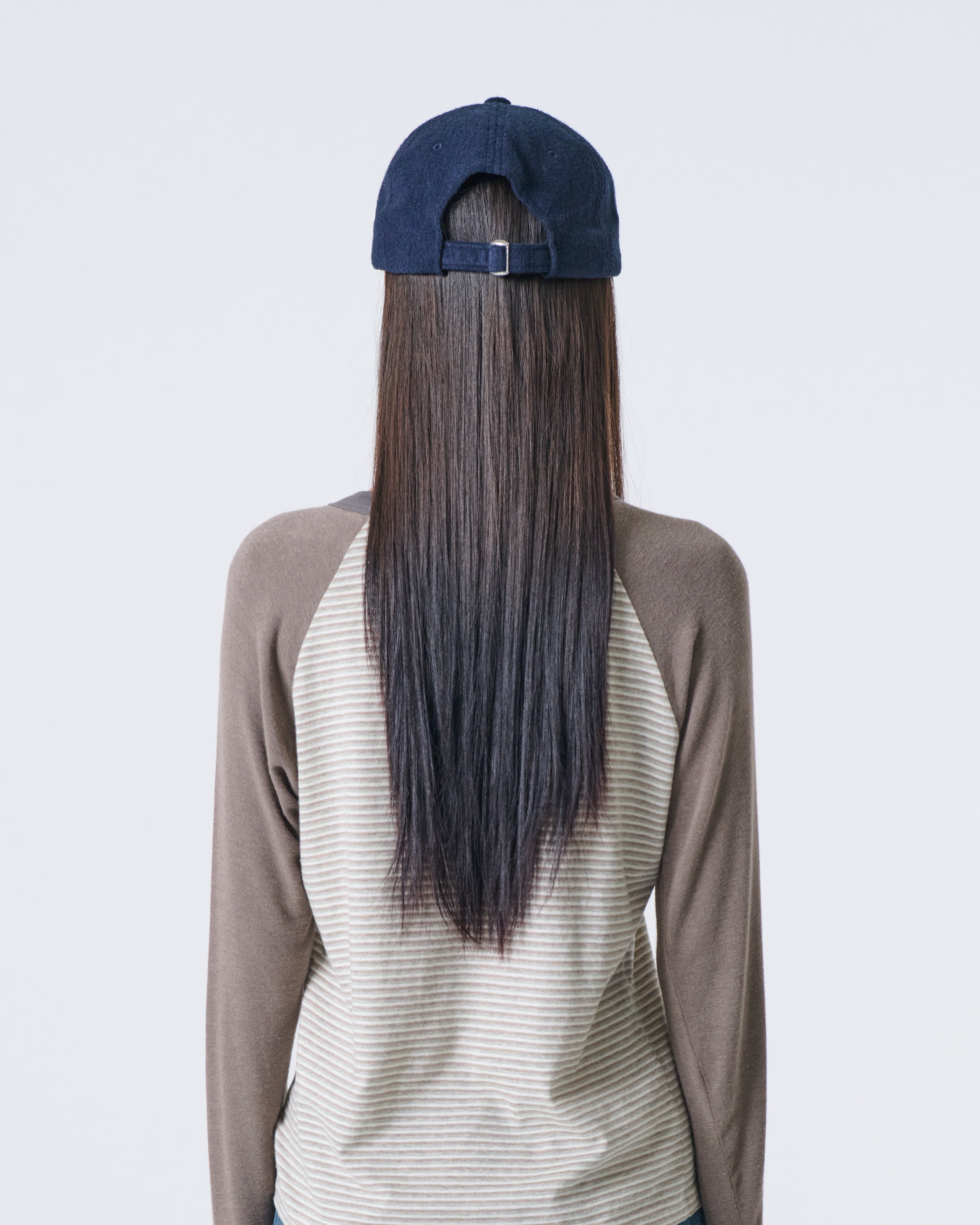 WEB LOGO FLEECE CAP [NAVY]