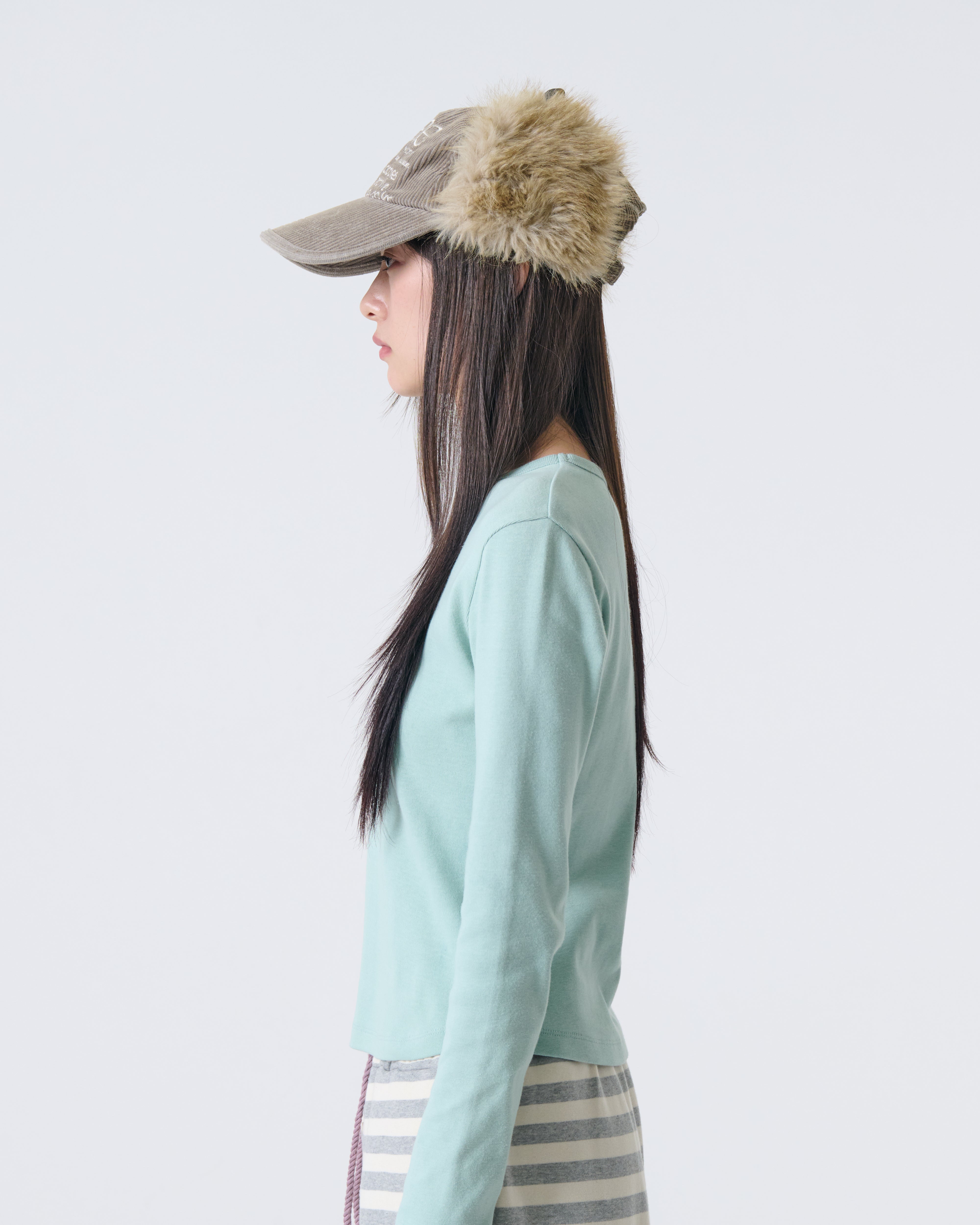 WEB LOGO TROOPER CAP [TAUPE]
