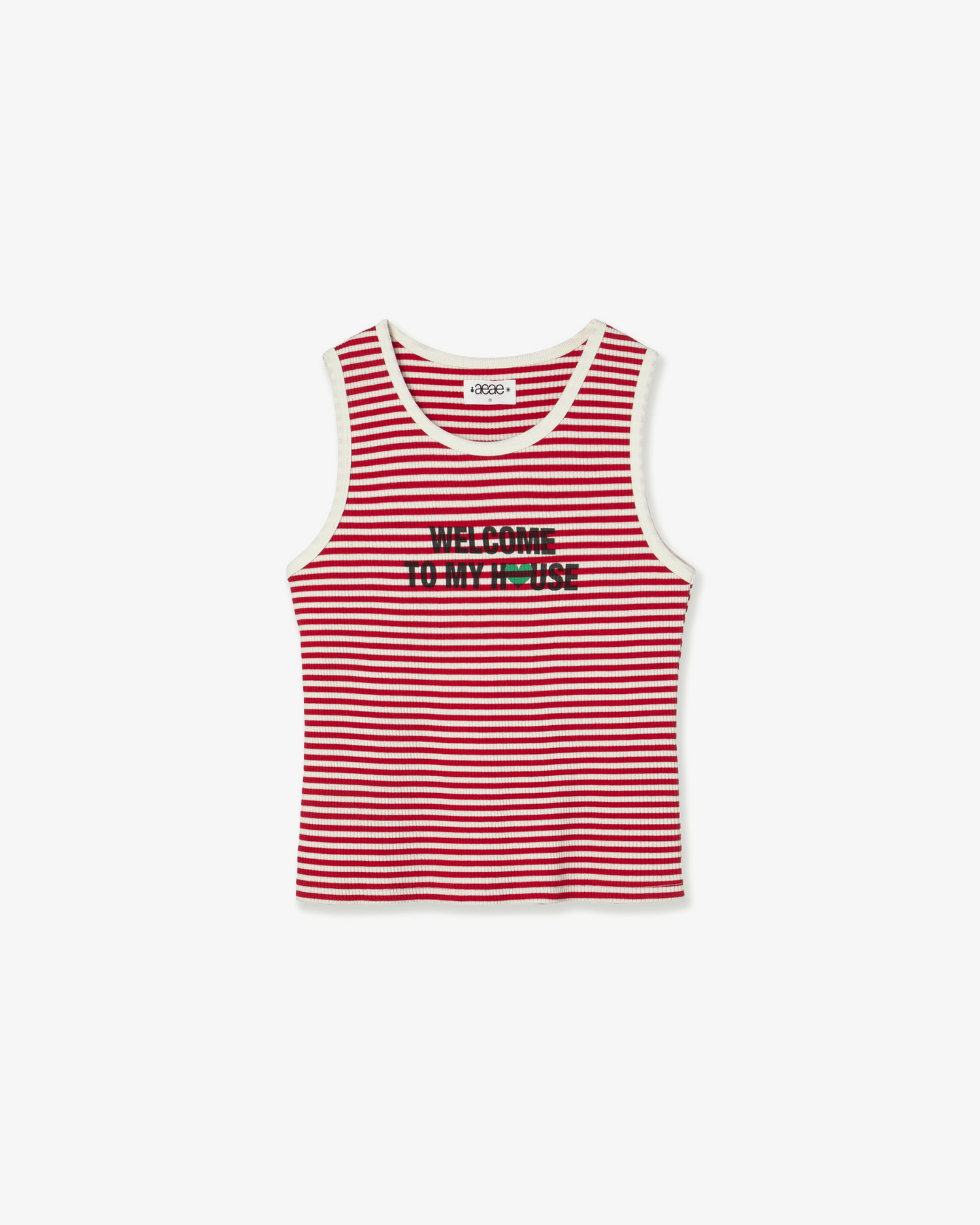 WELCOME TO MY HOUSE SLEEVELESS [RED]