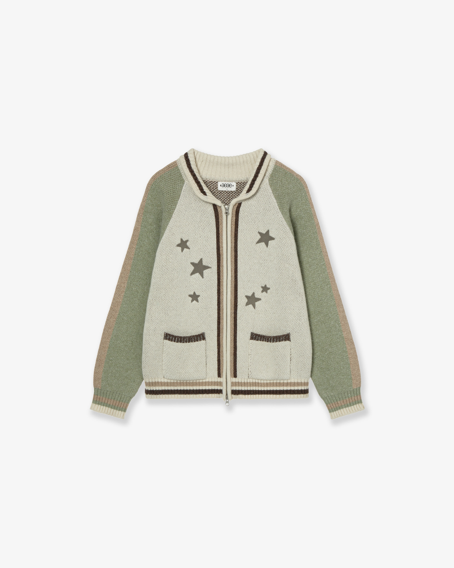 STAR JACQUARD COWICHAN [KHAKI]