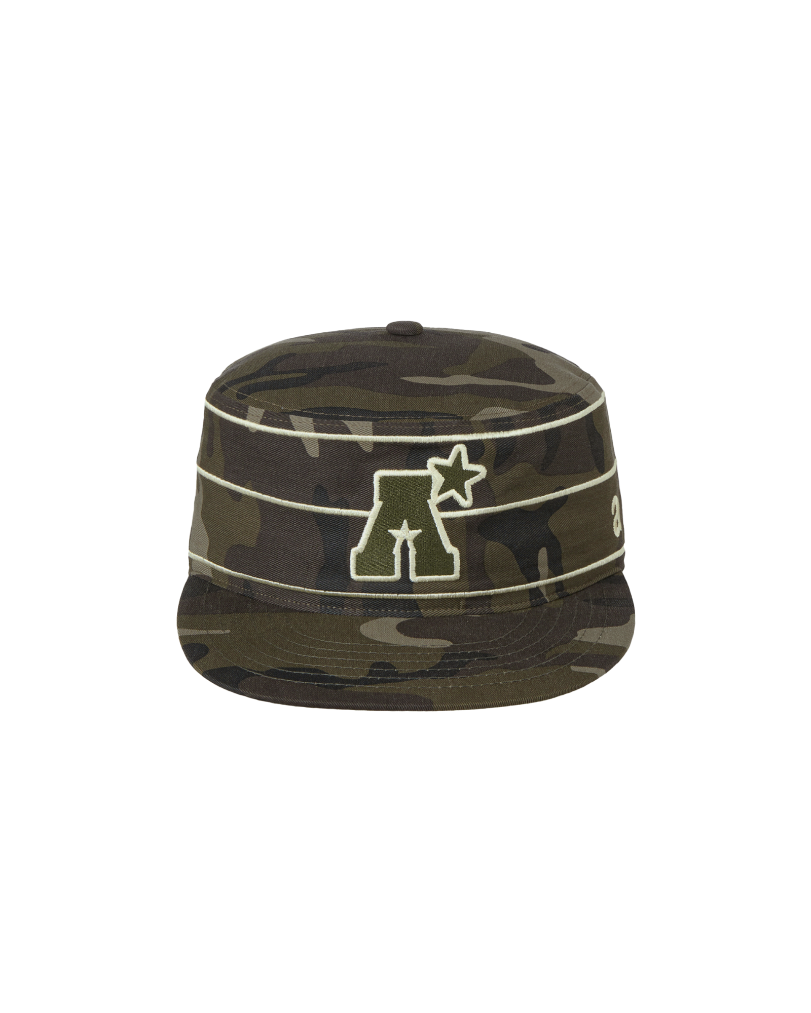 A LOGO PILLBOX CAP [CAMO]