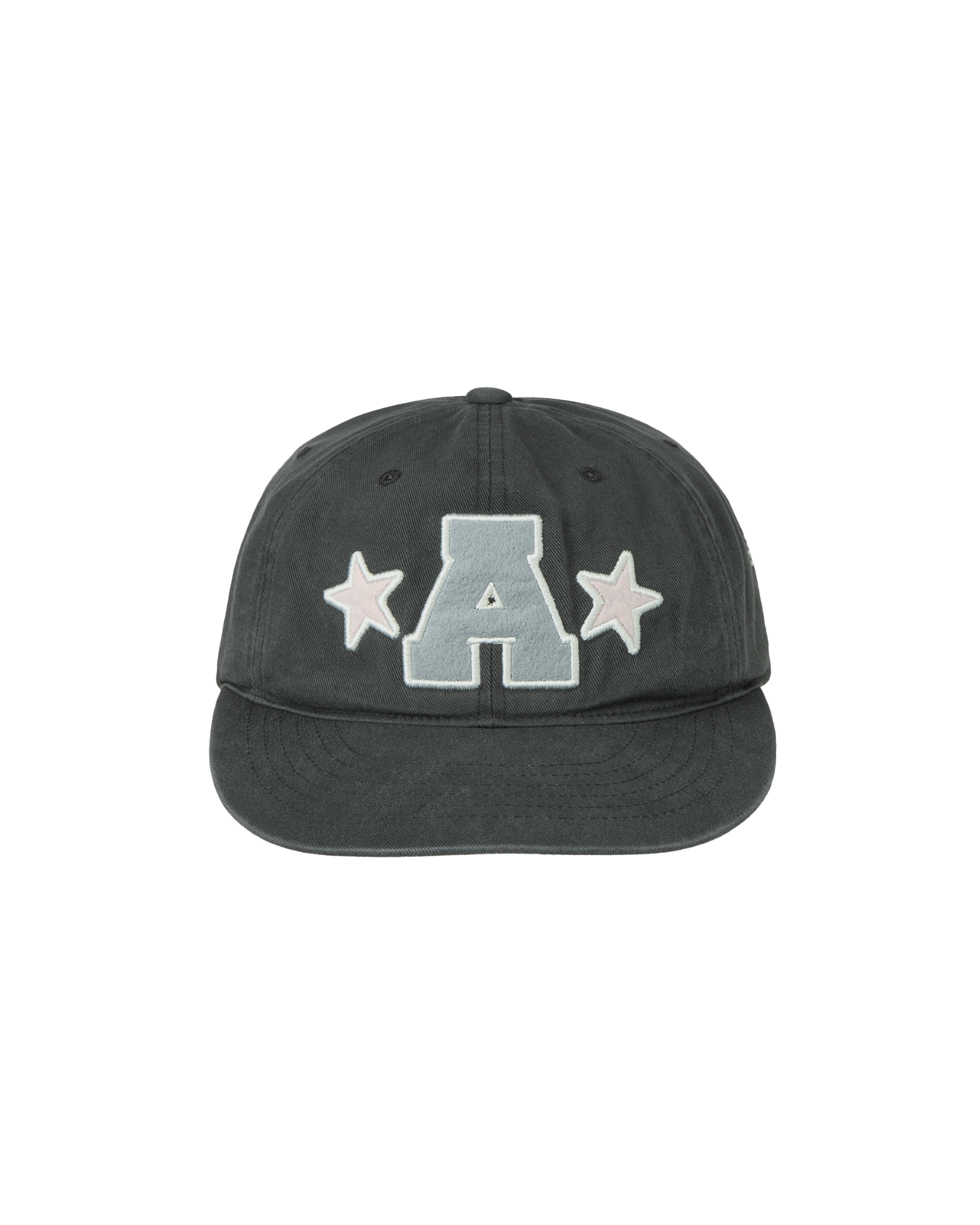 WASHED CAPITAL LOGO CAP [CHARCOAL]
