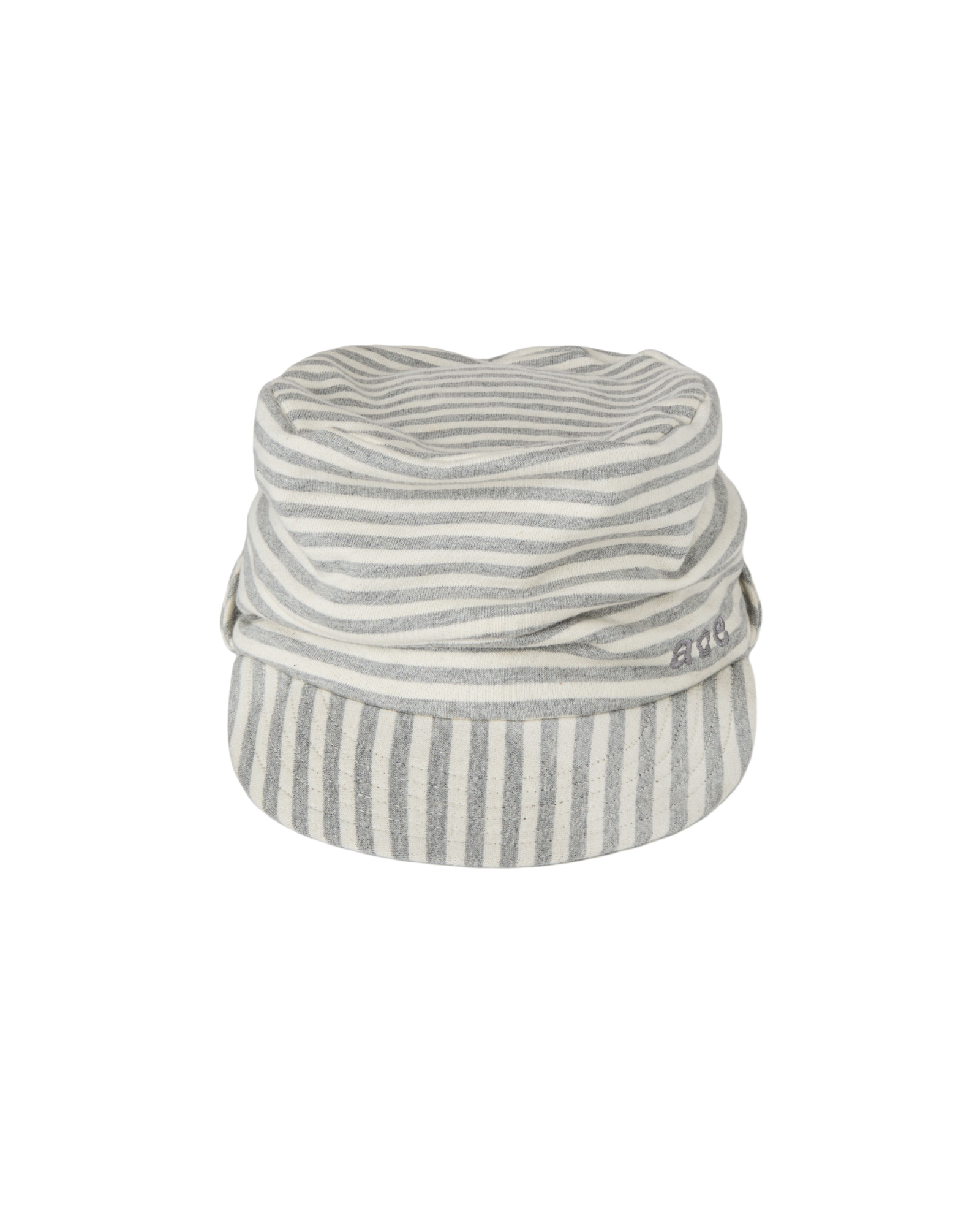 STRIPE PILED CAP [GREY]