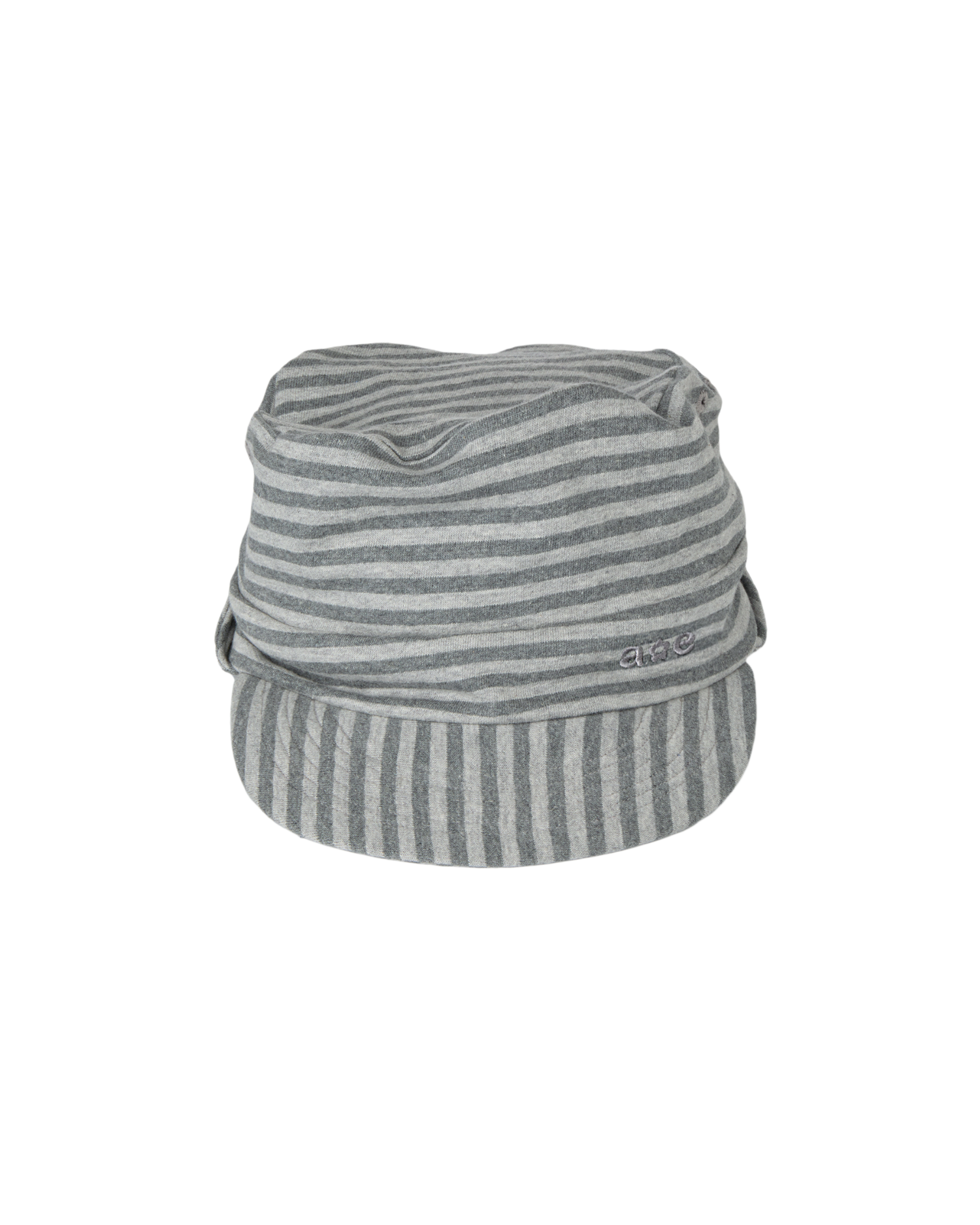 STRIPE PILED CAP [DARK GREY]