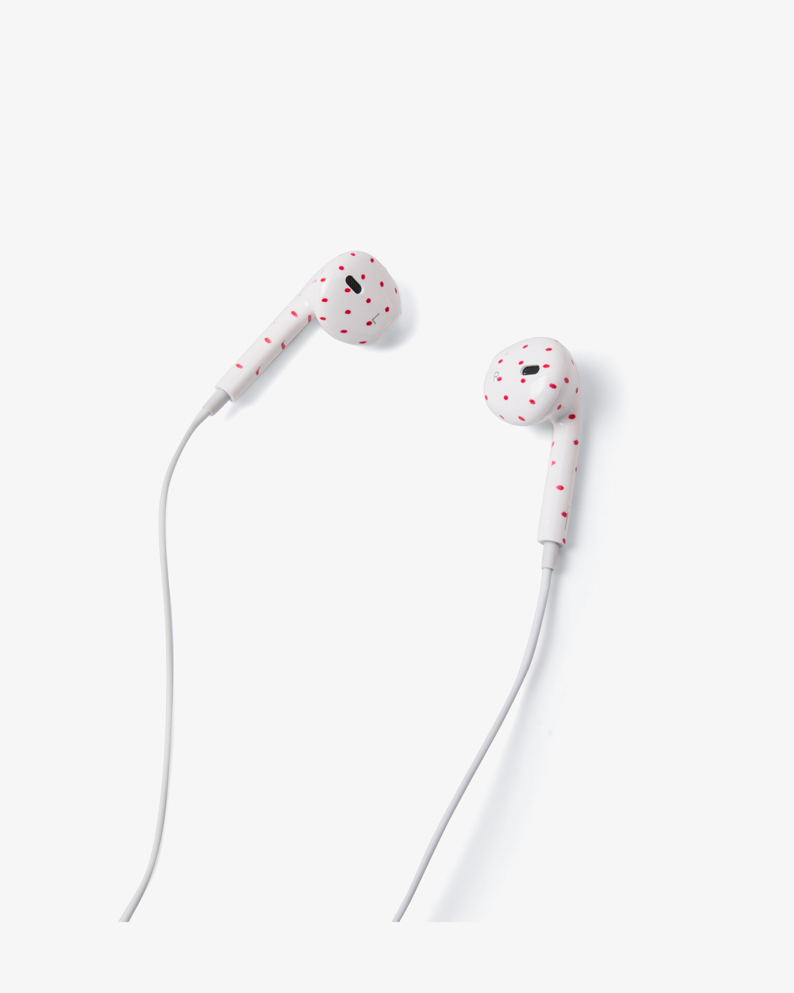 【2月下旬お届けアイテム】AE CUSTOM EARPHONES (LIGHTNING CONNECTOR) [WHITE/RED]