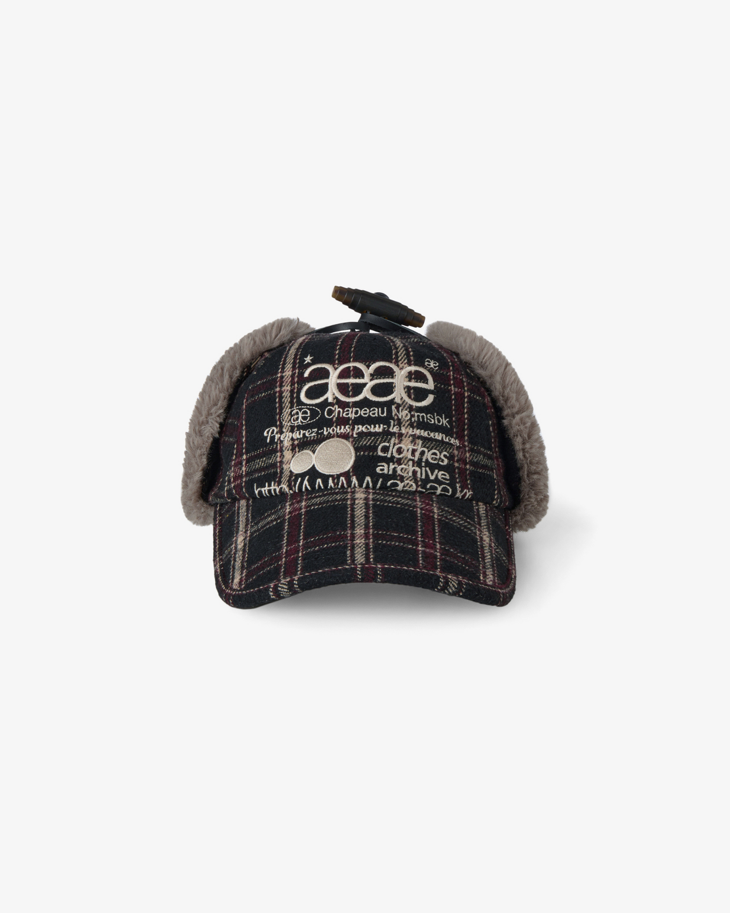 WEB LOGO TROOPER CAP [BLACK]