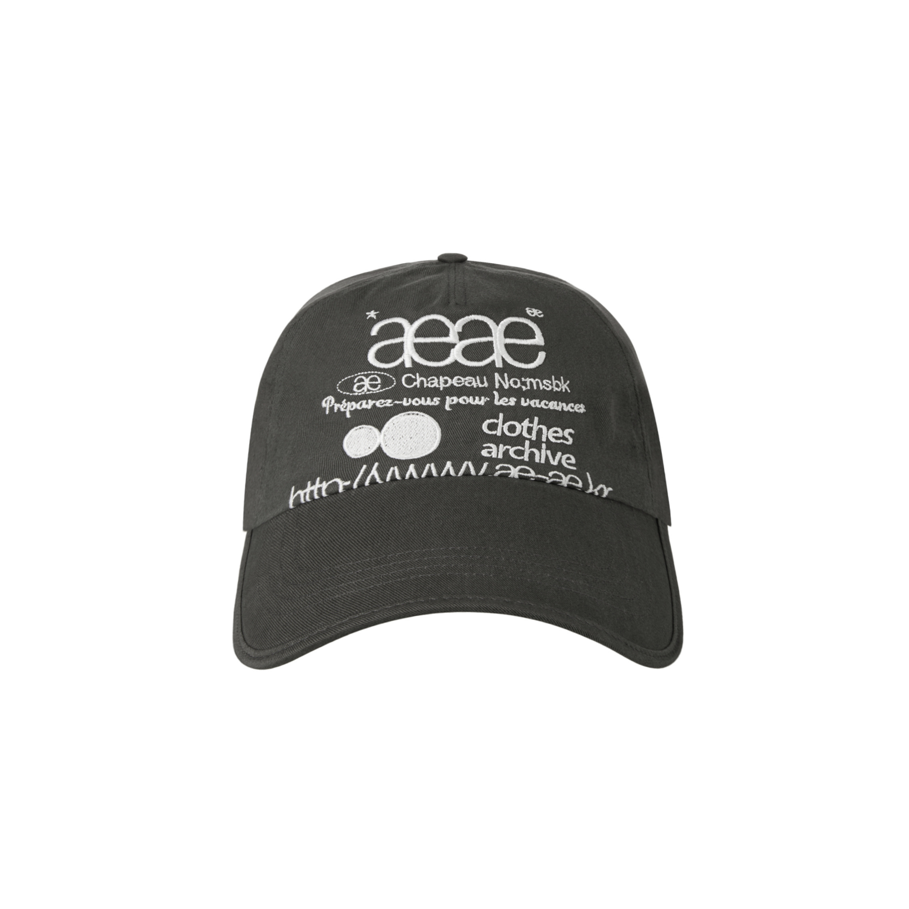 【最安値挑戦】 PANNEL 5 LOGO WEB BALL JAPAN aeae – [CHARCOAL] CAP 帽子