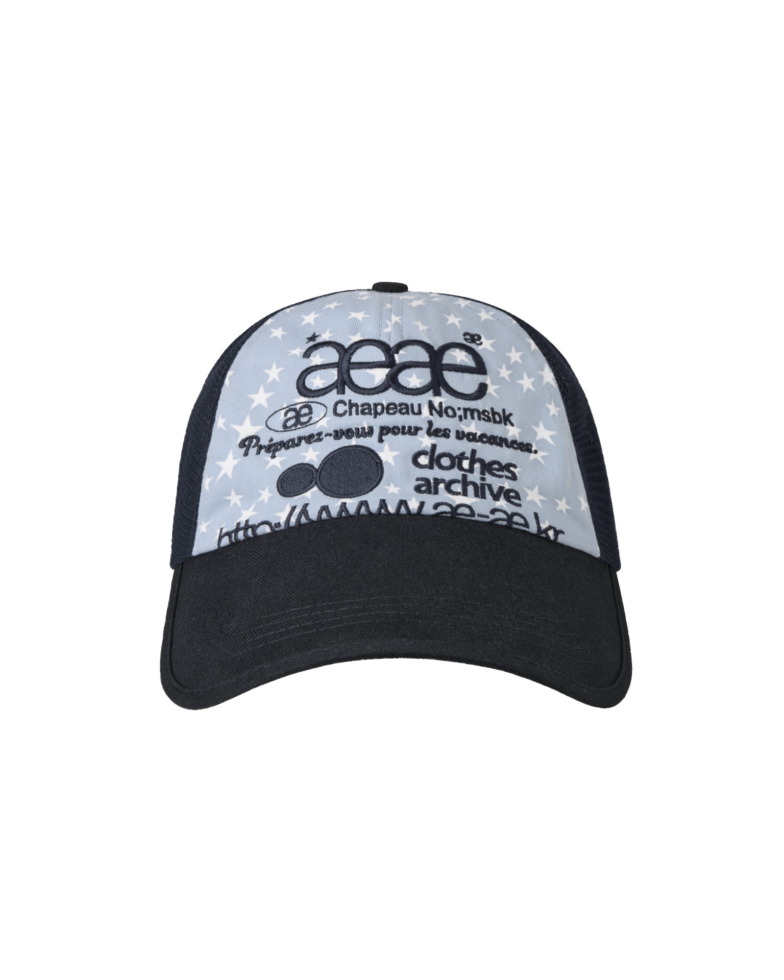 予約商品】WEB LOGO STAR MESH CAP [SKYBLUE] – aeae JAPAN