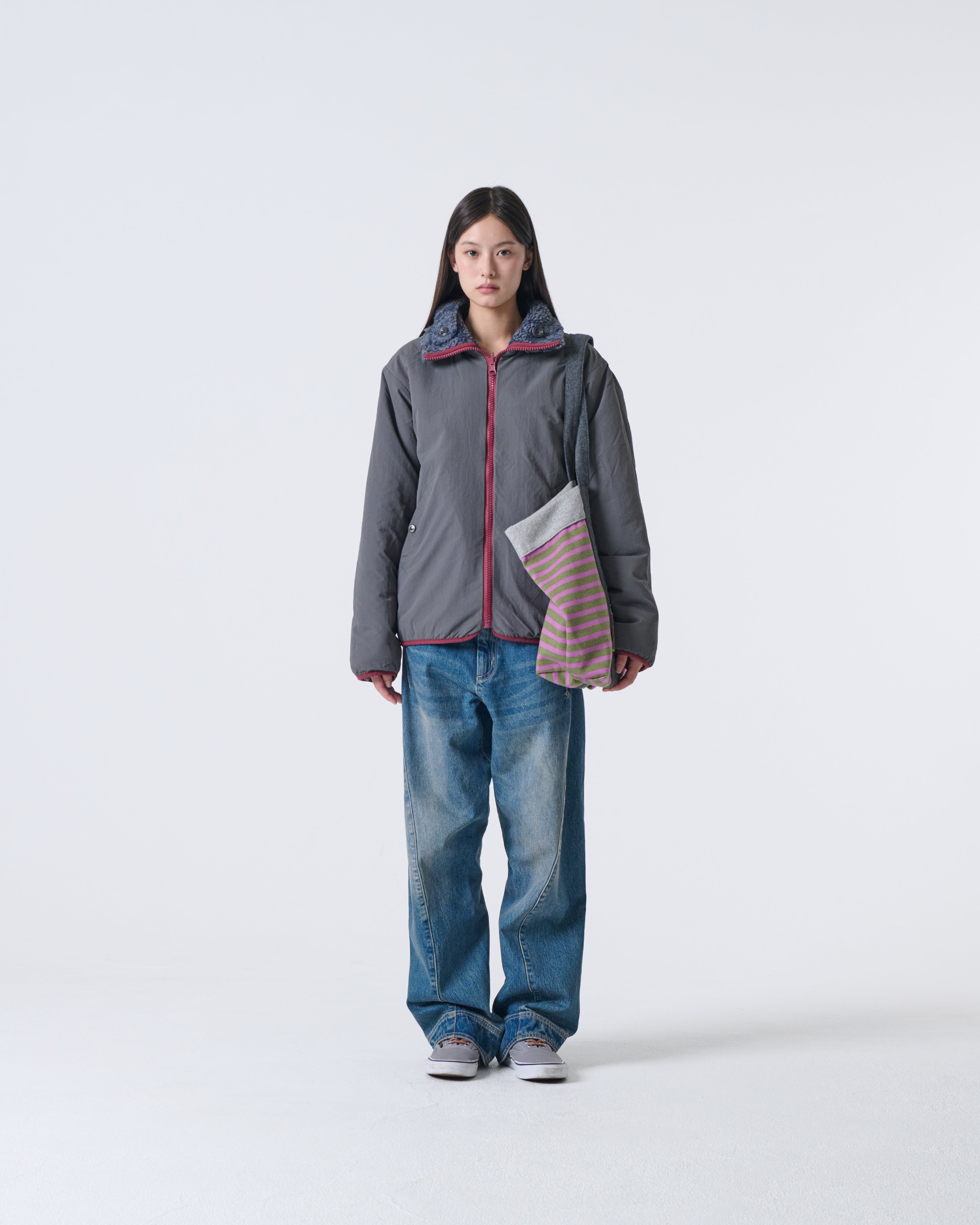 DUMBLE FLEECE JACKET [NAVY]