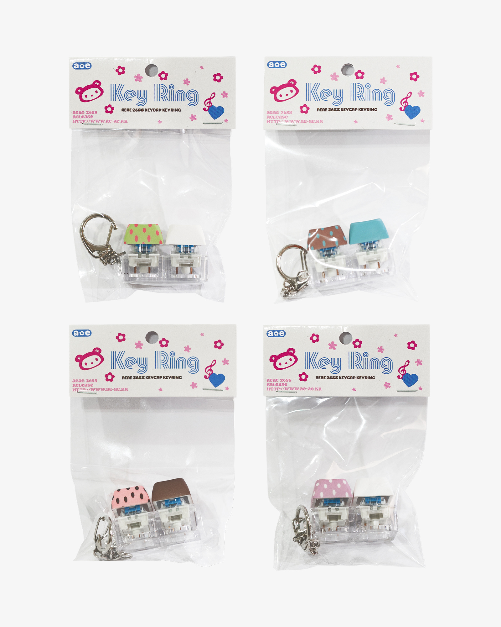 AEAE KEYCAP KEYRING