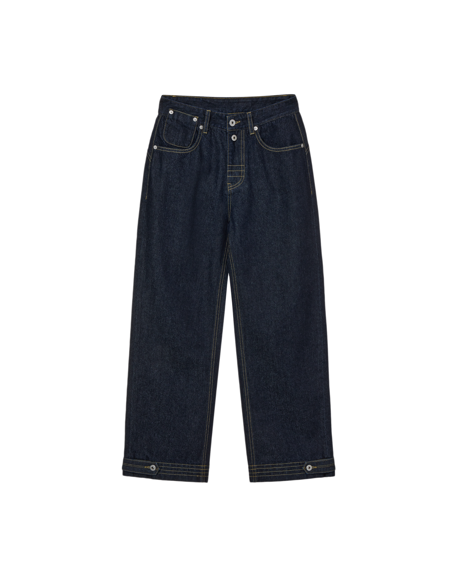 CURVE DENIM PANTS [INDIGO]
