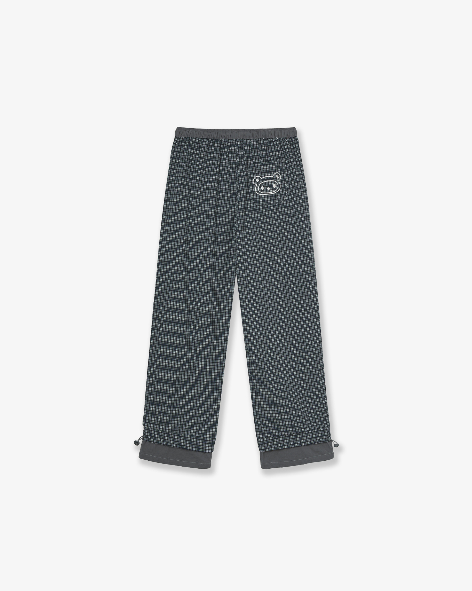 DRAWSTRING PAJAMA PANTS [NAVY]