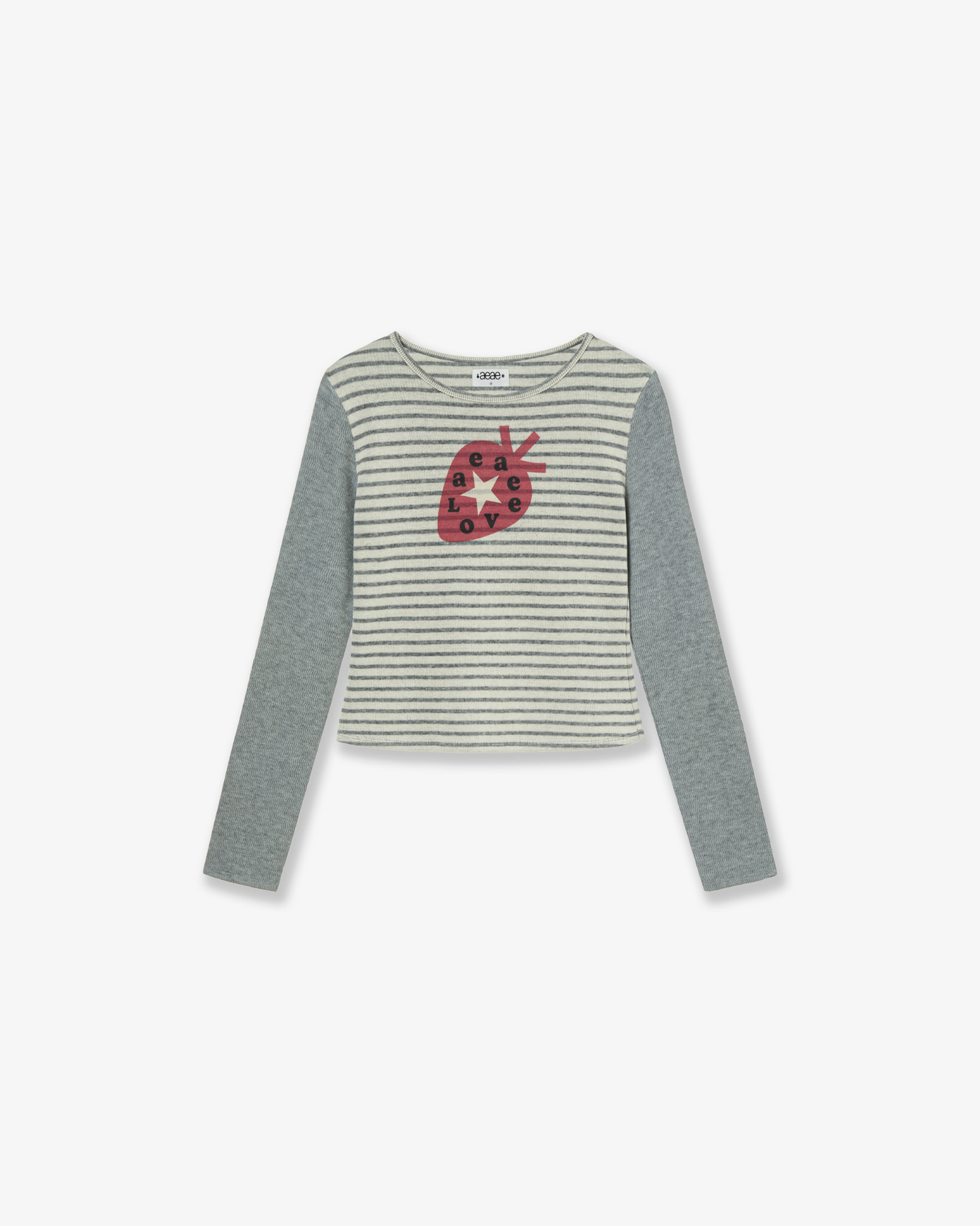 【10月上旬お届けアイテム】STRAWBERRY TEE [GREY]