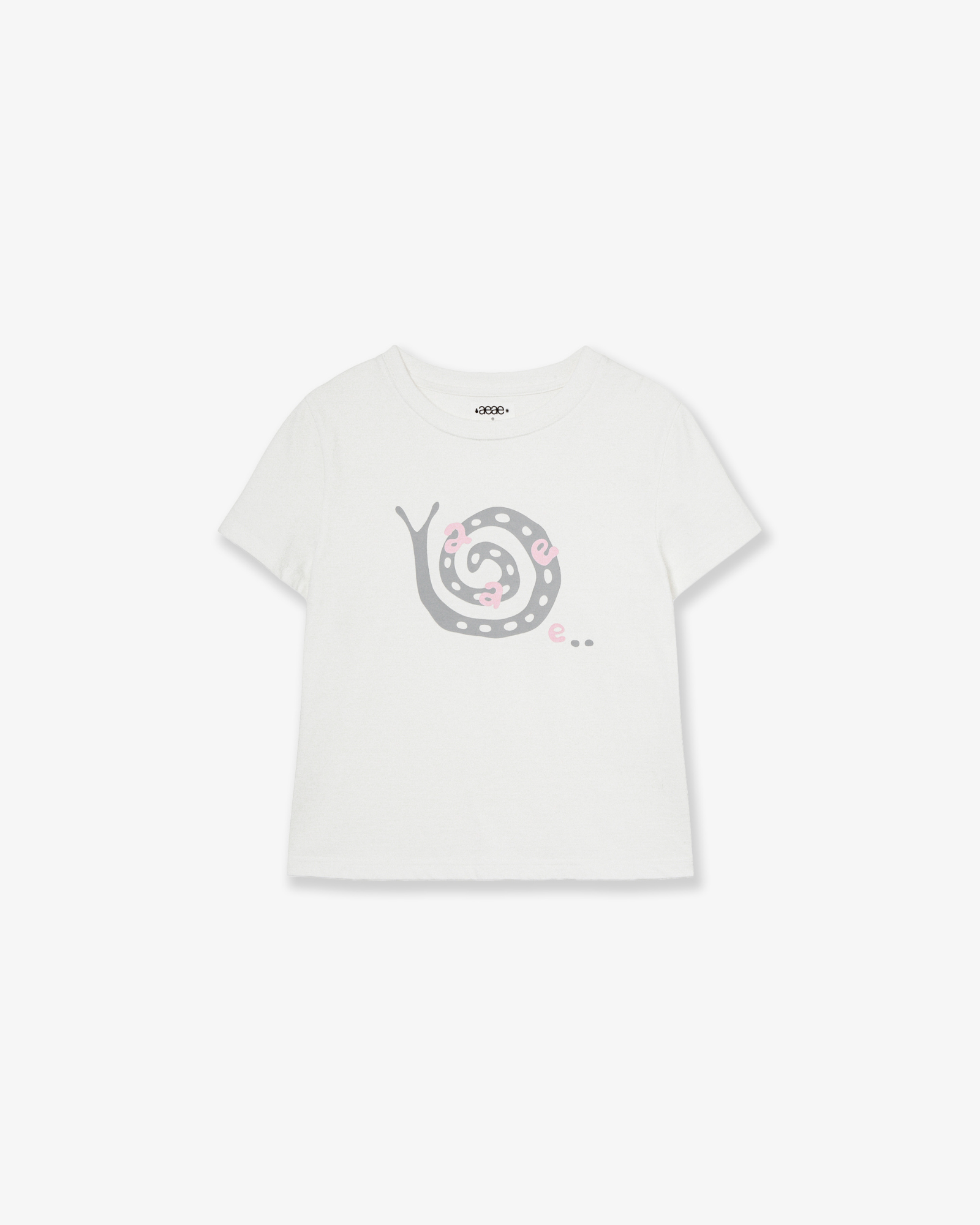 SNAIL T-SHIRTS [WHITE]