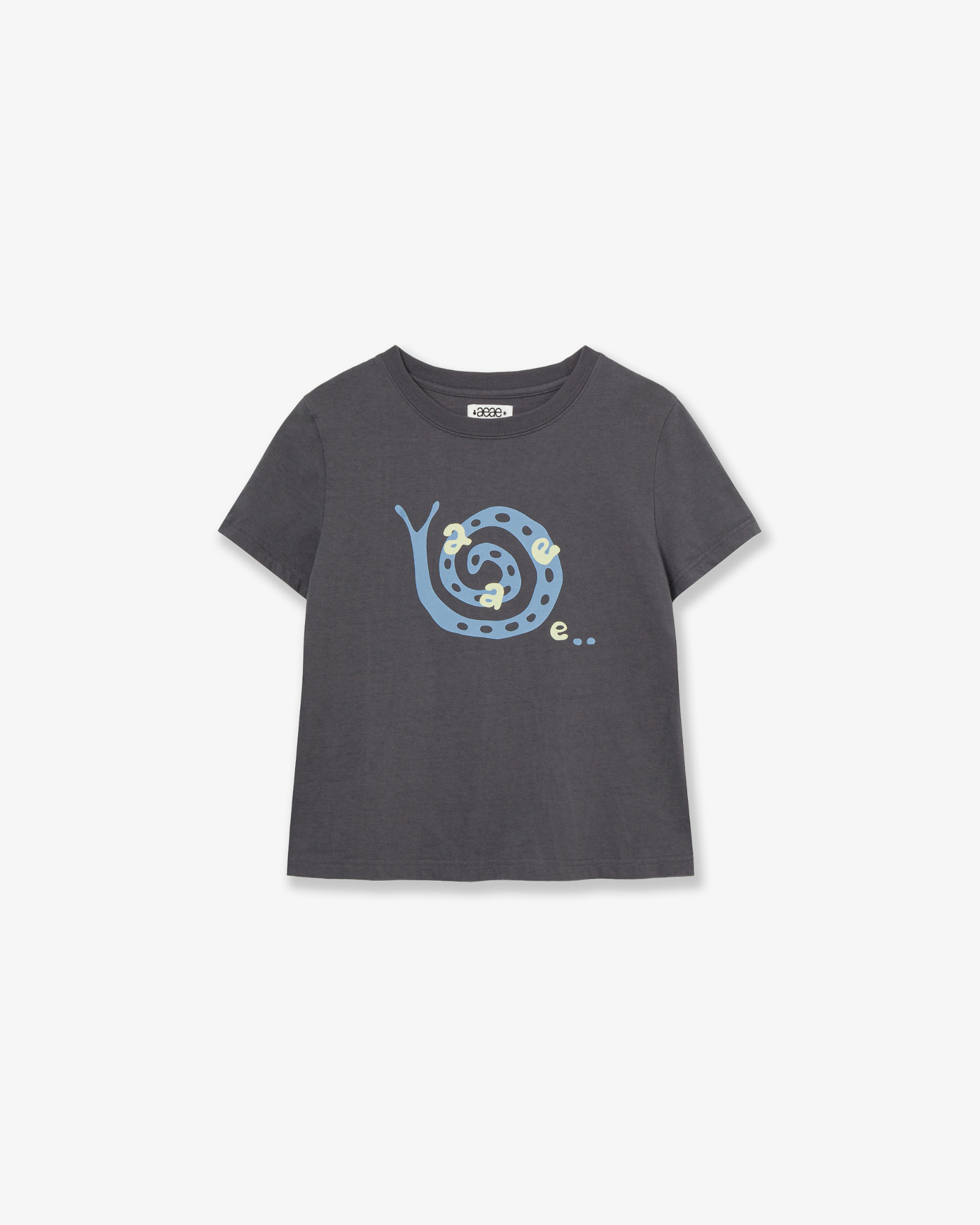 SNAIL T-SHIRTS [CHARCOAL]