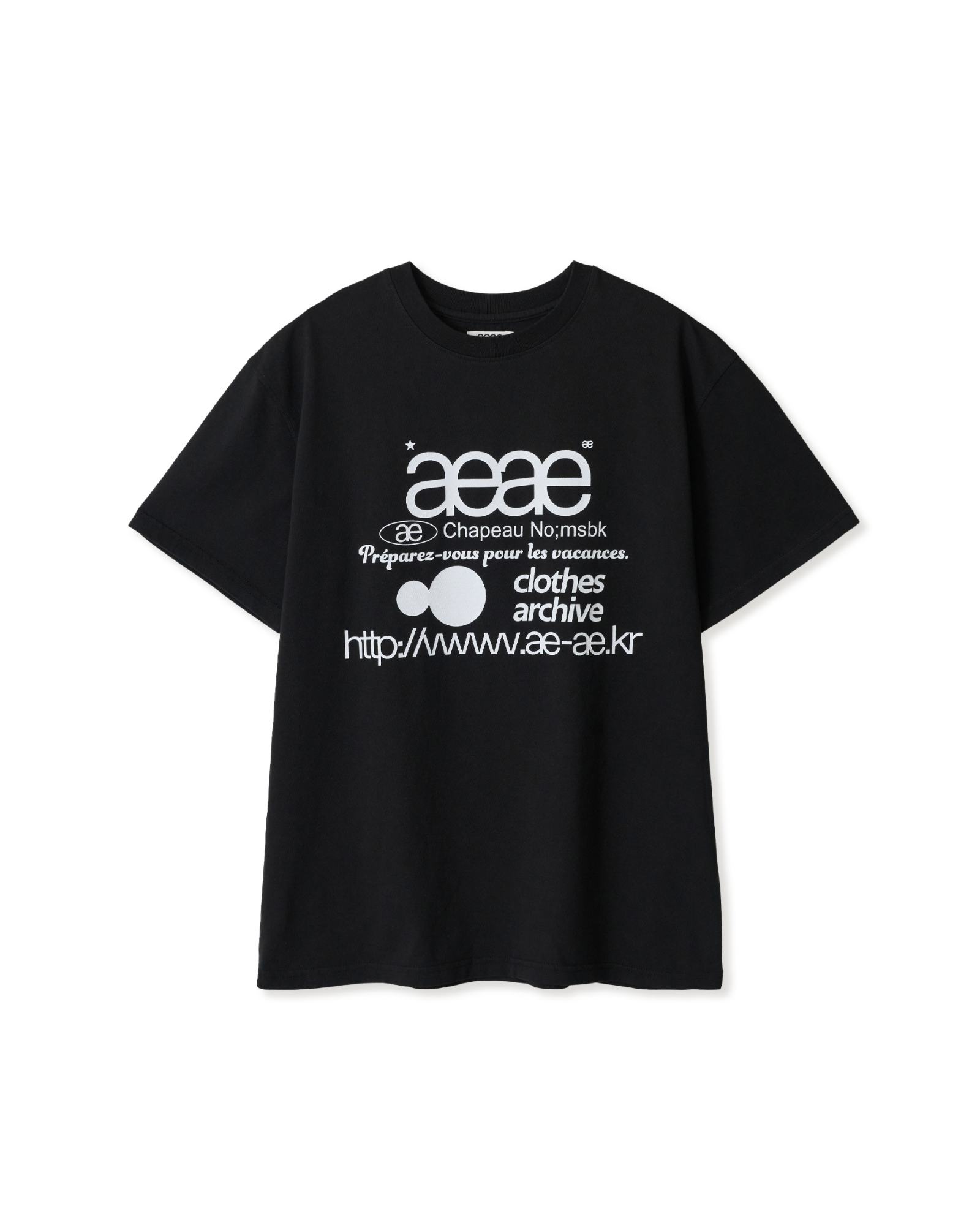【予約商品】WEB LOGO T-SHIRTS [BLACK]