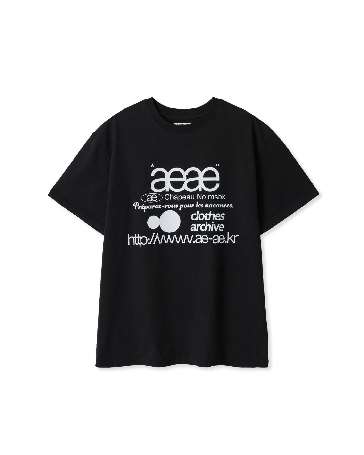 【予約商品】WEB LOGO T-SHIRTS [BLACK]