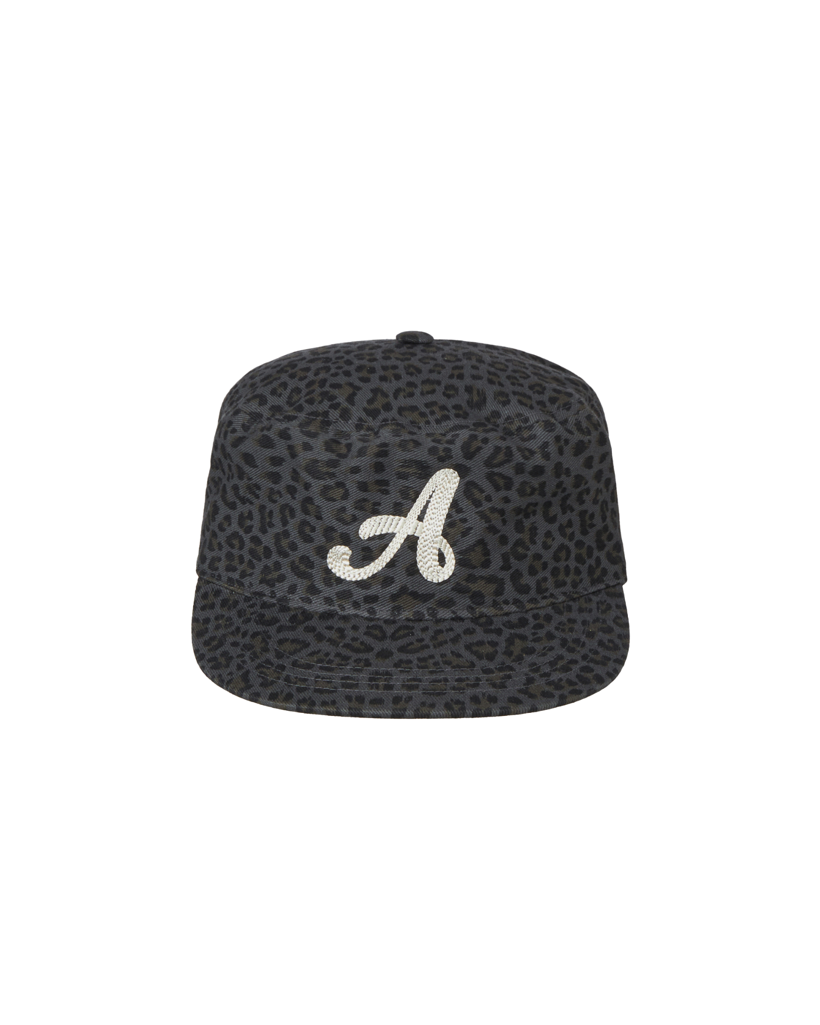 A SYMBOL PILLBOX CAP [LEOPARD]