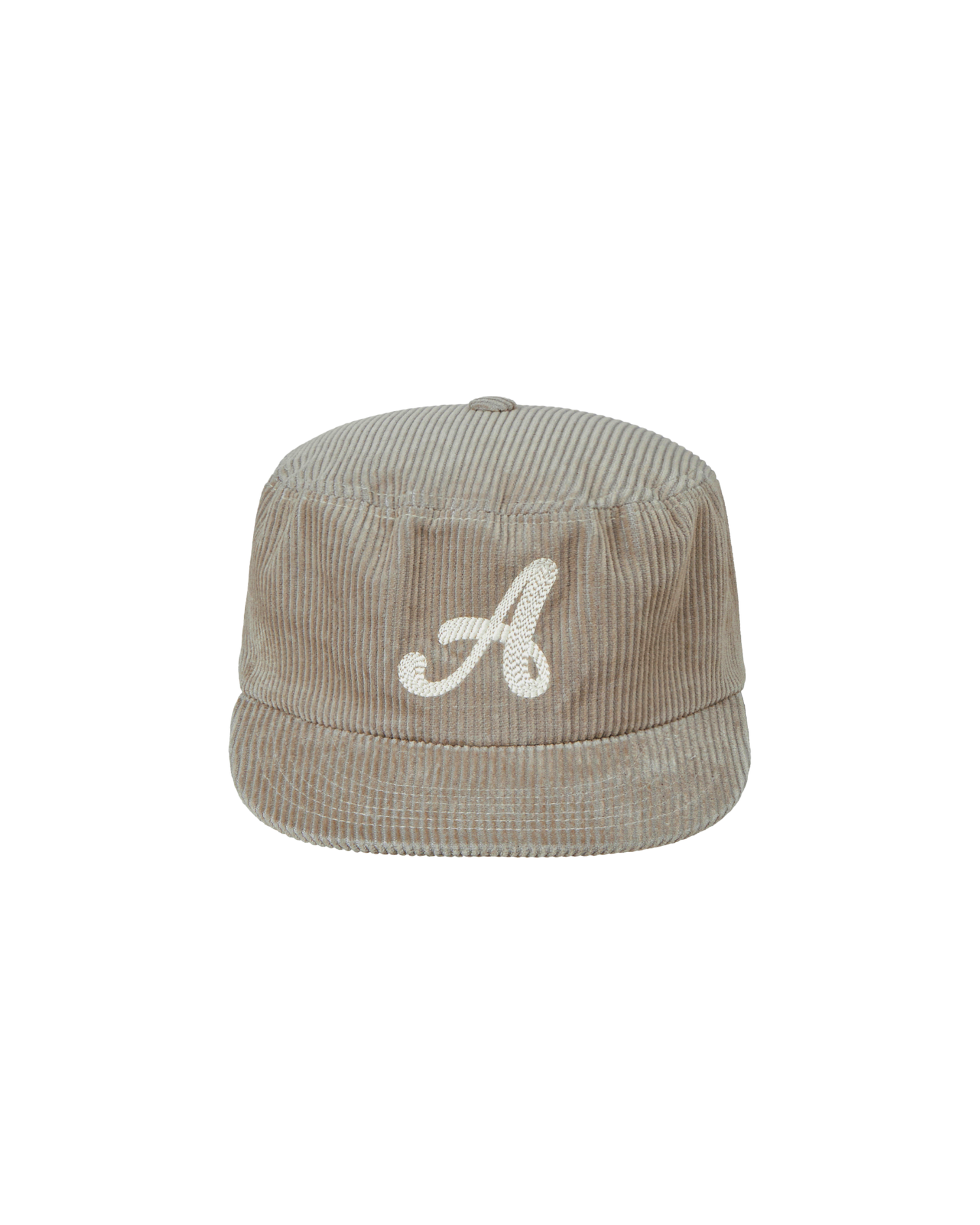 A SYMBOL PILLBOX CAP [TAUPE]