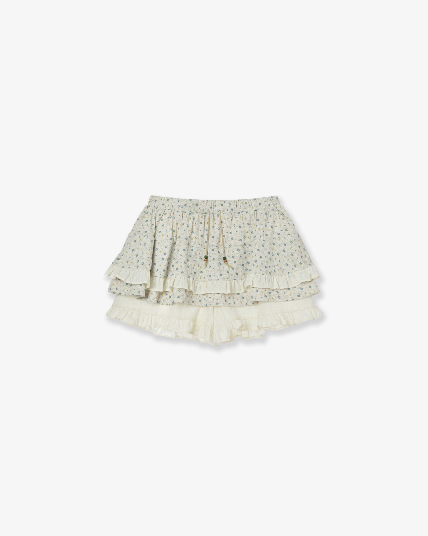 SKIRT MINI SHORTS [OATMEAL]