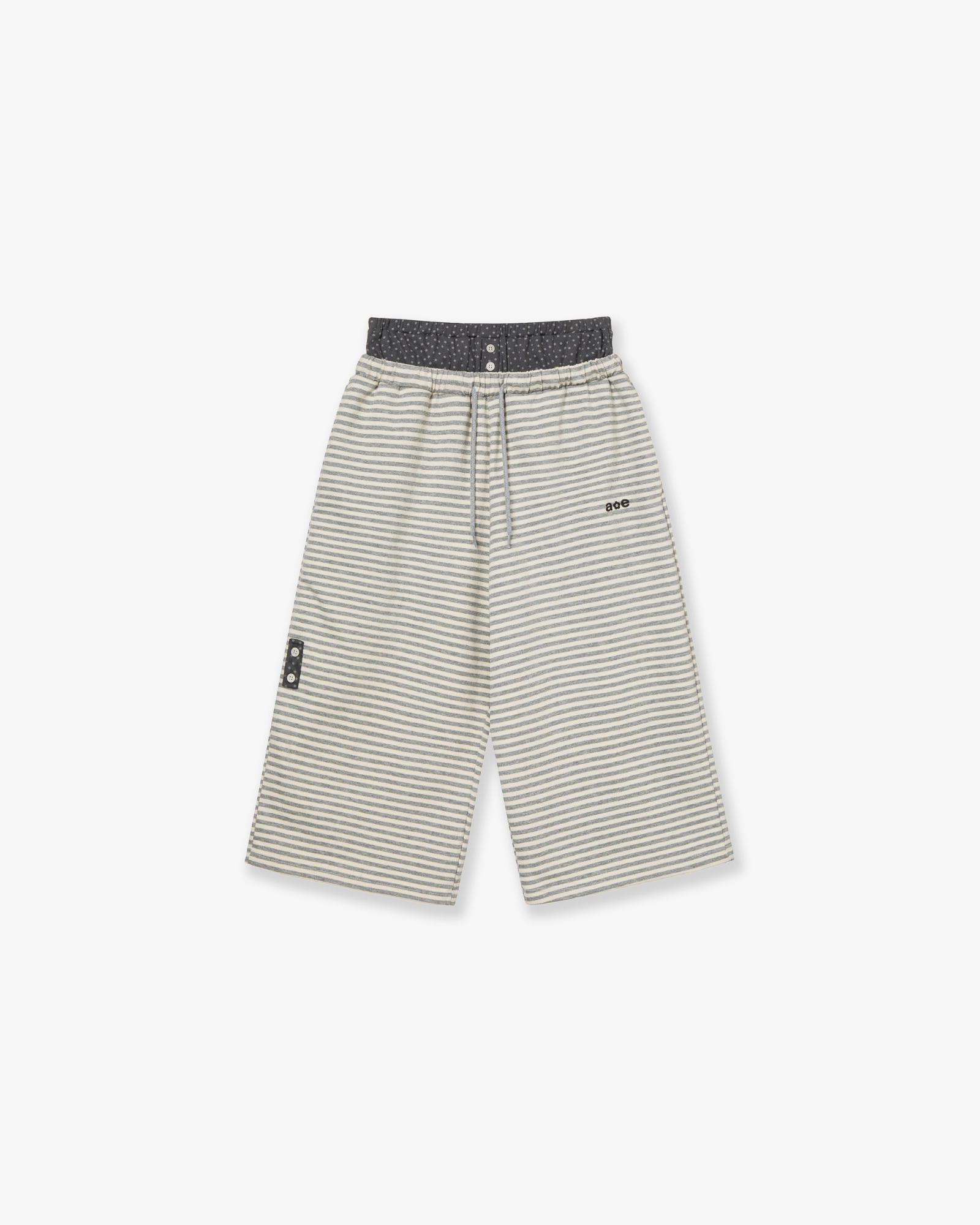 BRIEFS LAYERED SWEATPANTS [GREY]