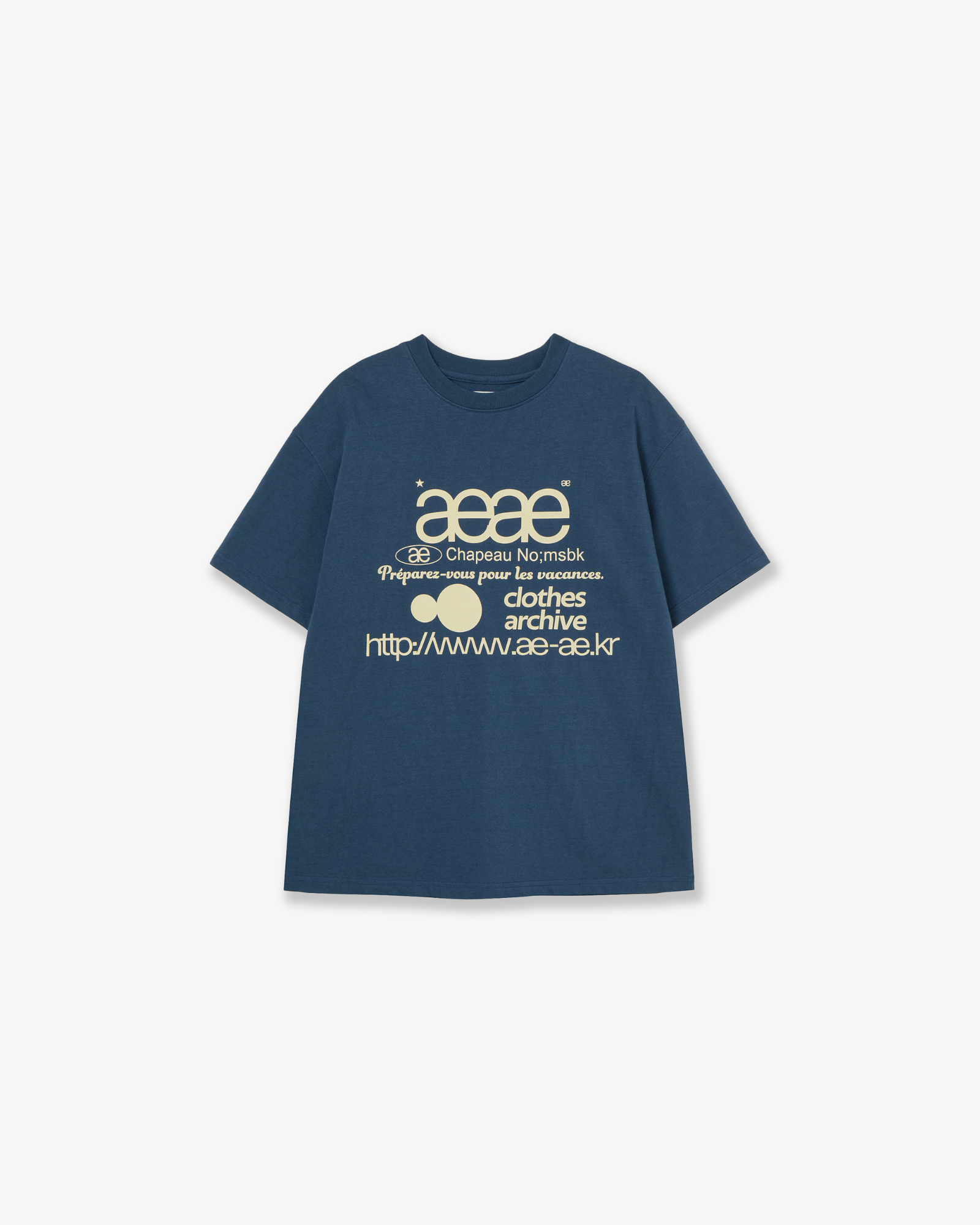 WEB LOGO T-SHIRTS [INDIGO]