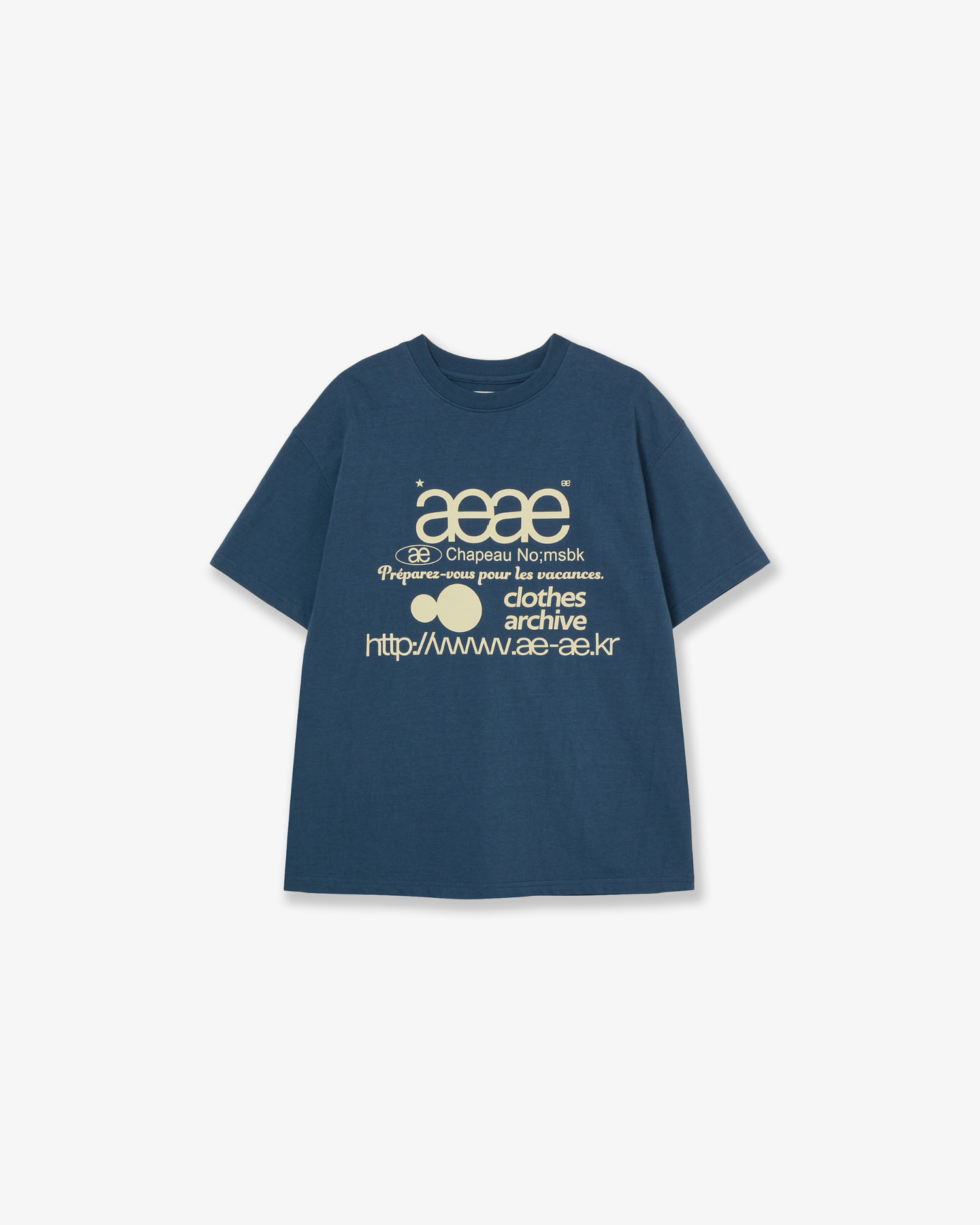 WEB LOGO T-SHIRTS [INDIGO]