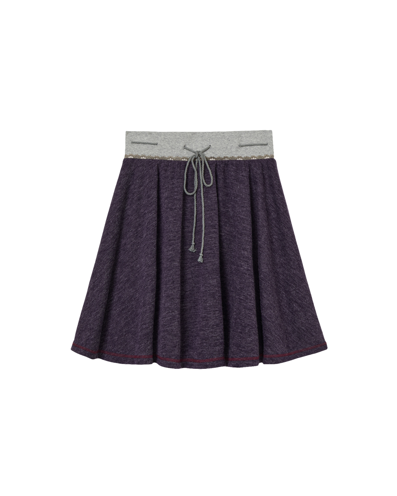 STRING LACE SKIRT [PURPLE]