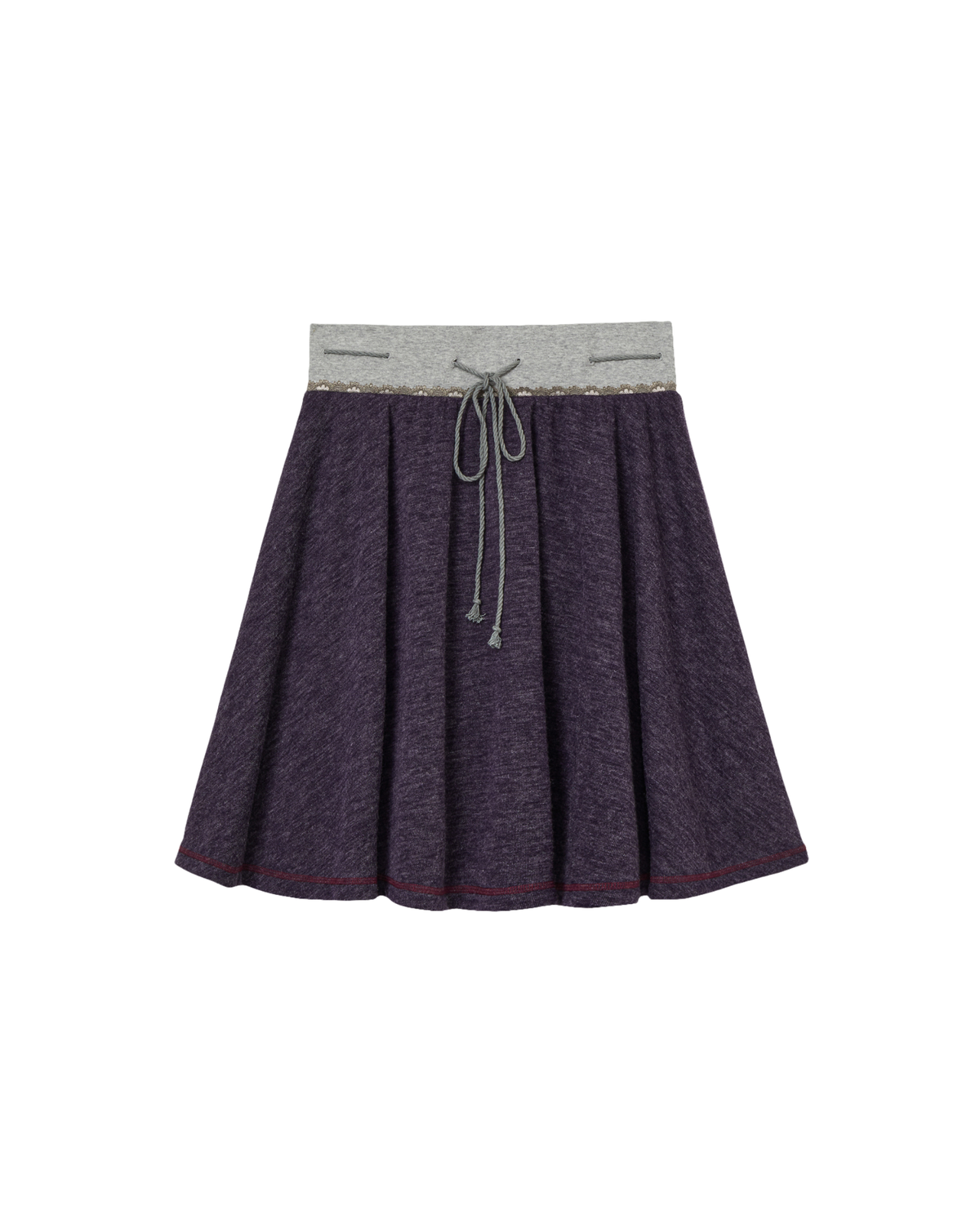 STRING LACE SKIRT [PURPLE]