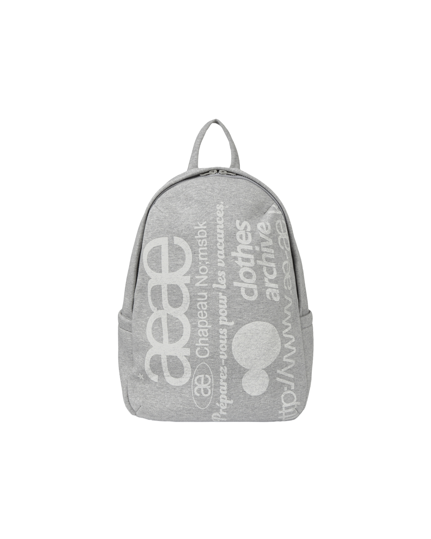 WEB LOGO BACKPACK [GREY]
