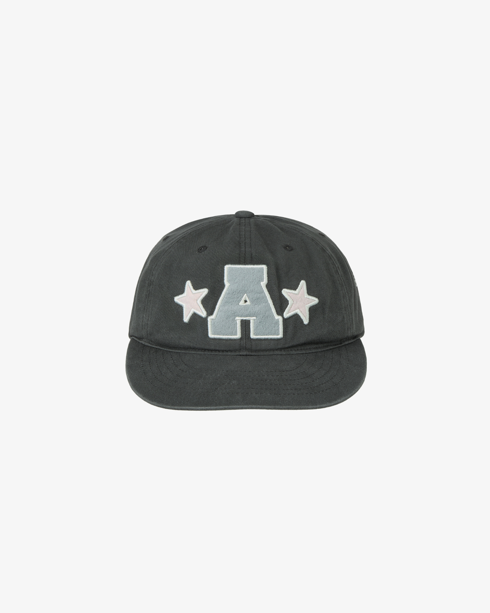 WASHED CAPITAL LOGO CAP [CHARCOAL]