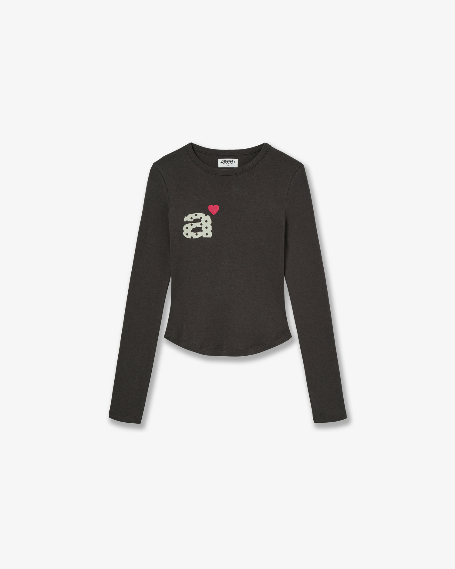 DOT SMALL LETTER L/S [DARK BROWN]