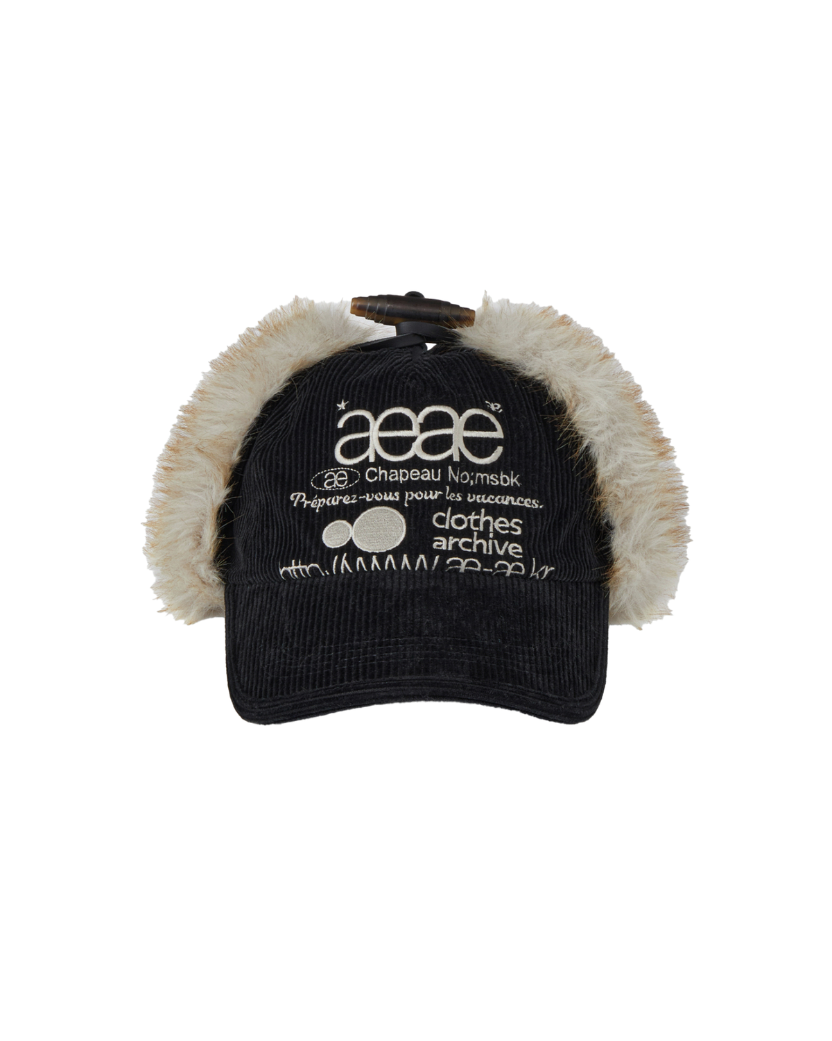 WEB LOGO TROOPER CAP [BLACK]