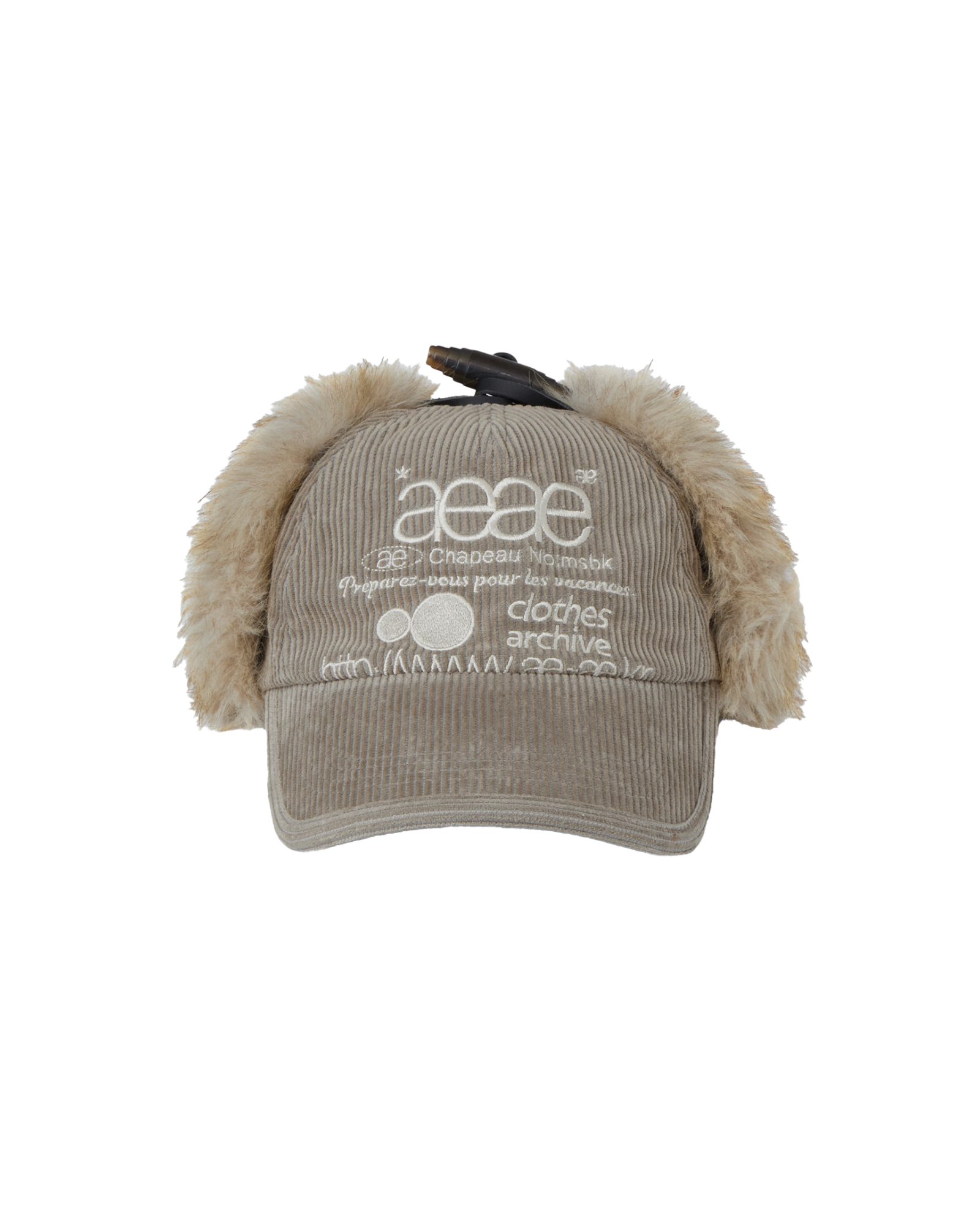 WEB LOGO TROOPER CAP [TAUPE]