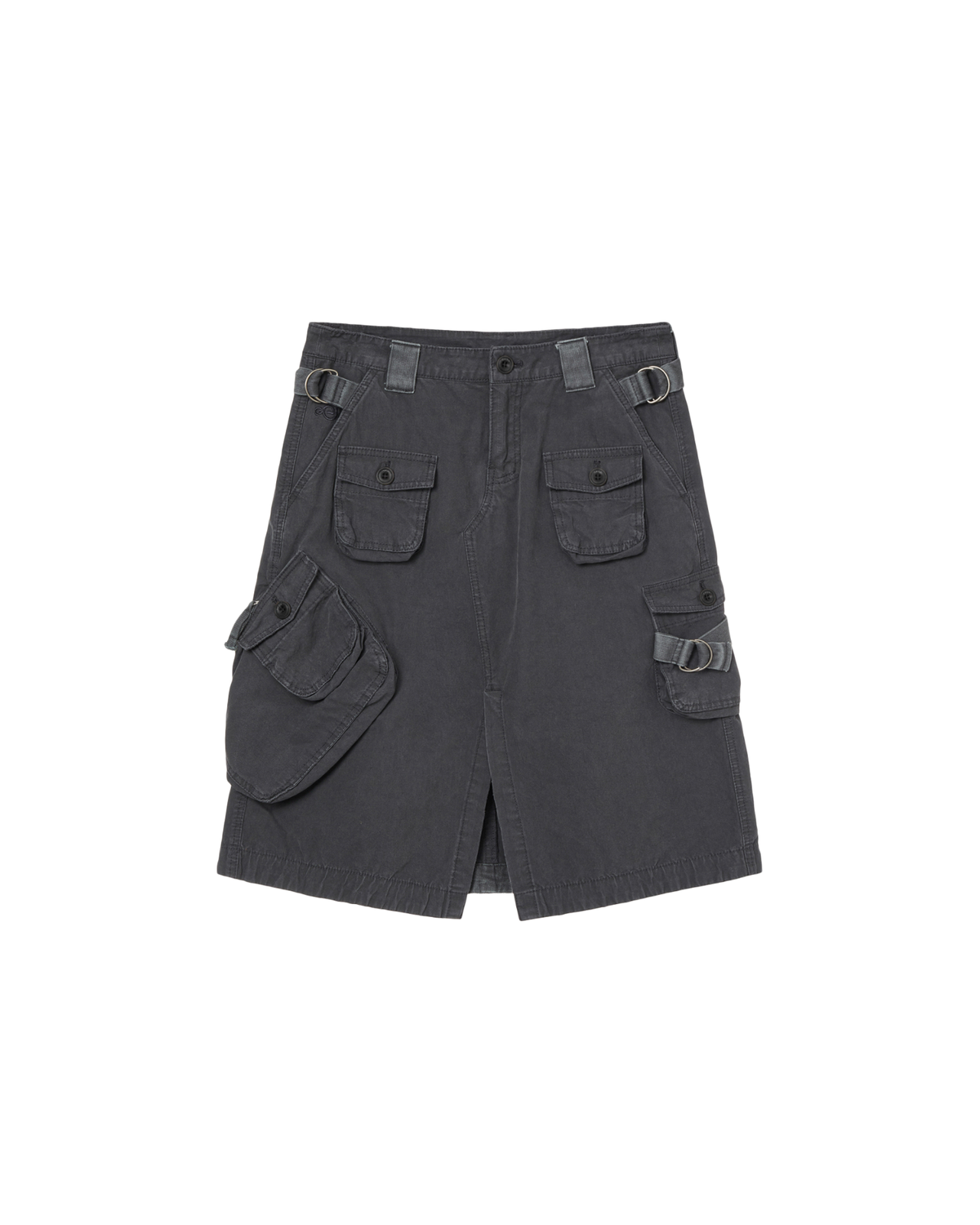 UTILITY WORK SKIRT [CHARCOAL]
