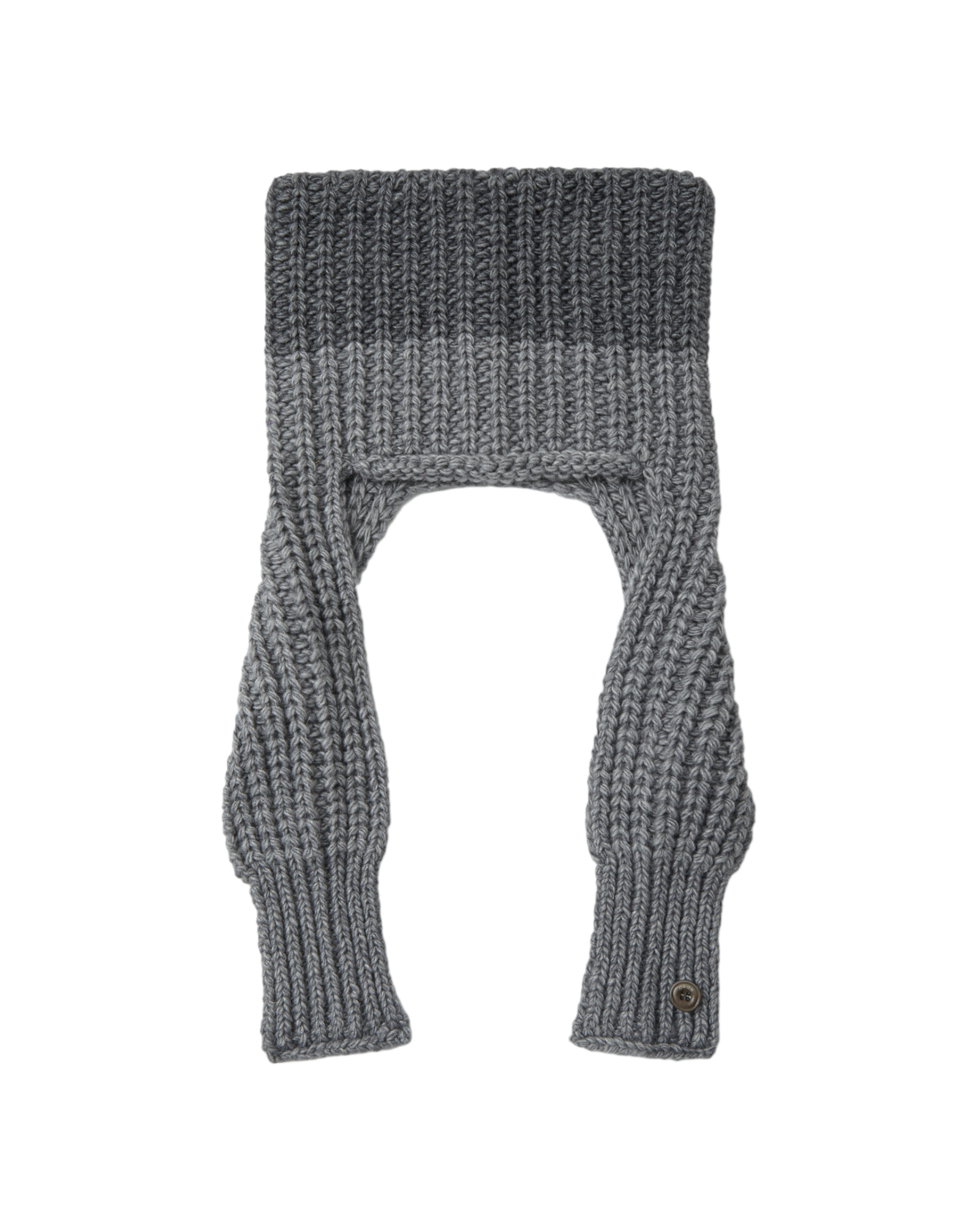 BULKY SQUARE BEANIE [GREY]