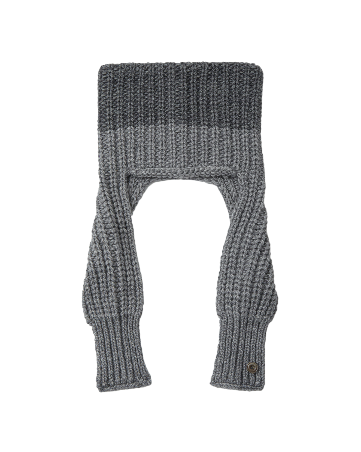 BULKY SQUARE BEANIE [GREY]