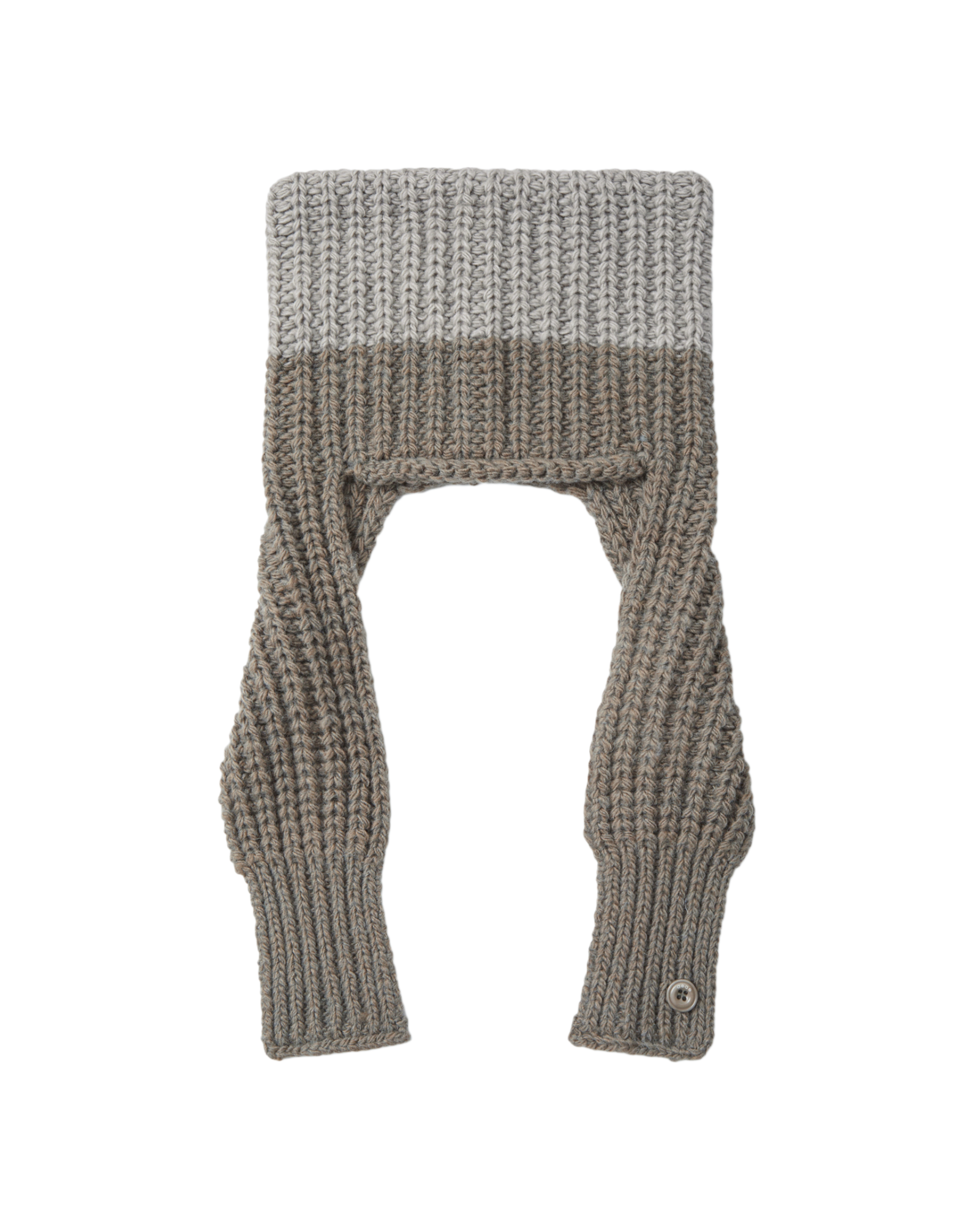 BULKY SQUARE BEANIE [OLIVE]