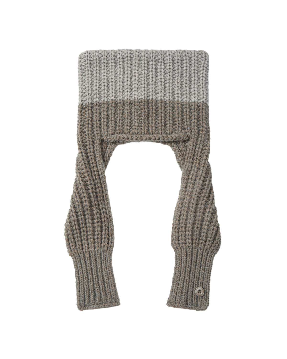 BULKY SQUARE BEANIE [OLIVE]