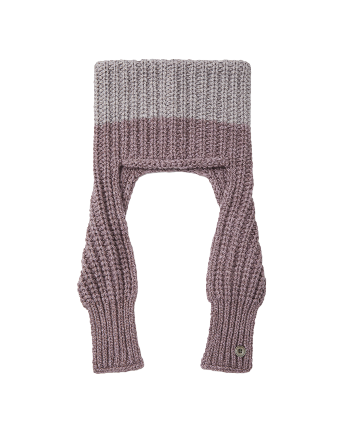 BULKY SQUARE BEANIE [PURPLE]
