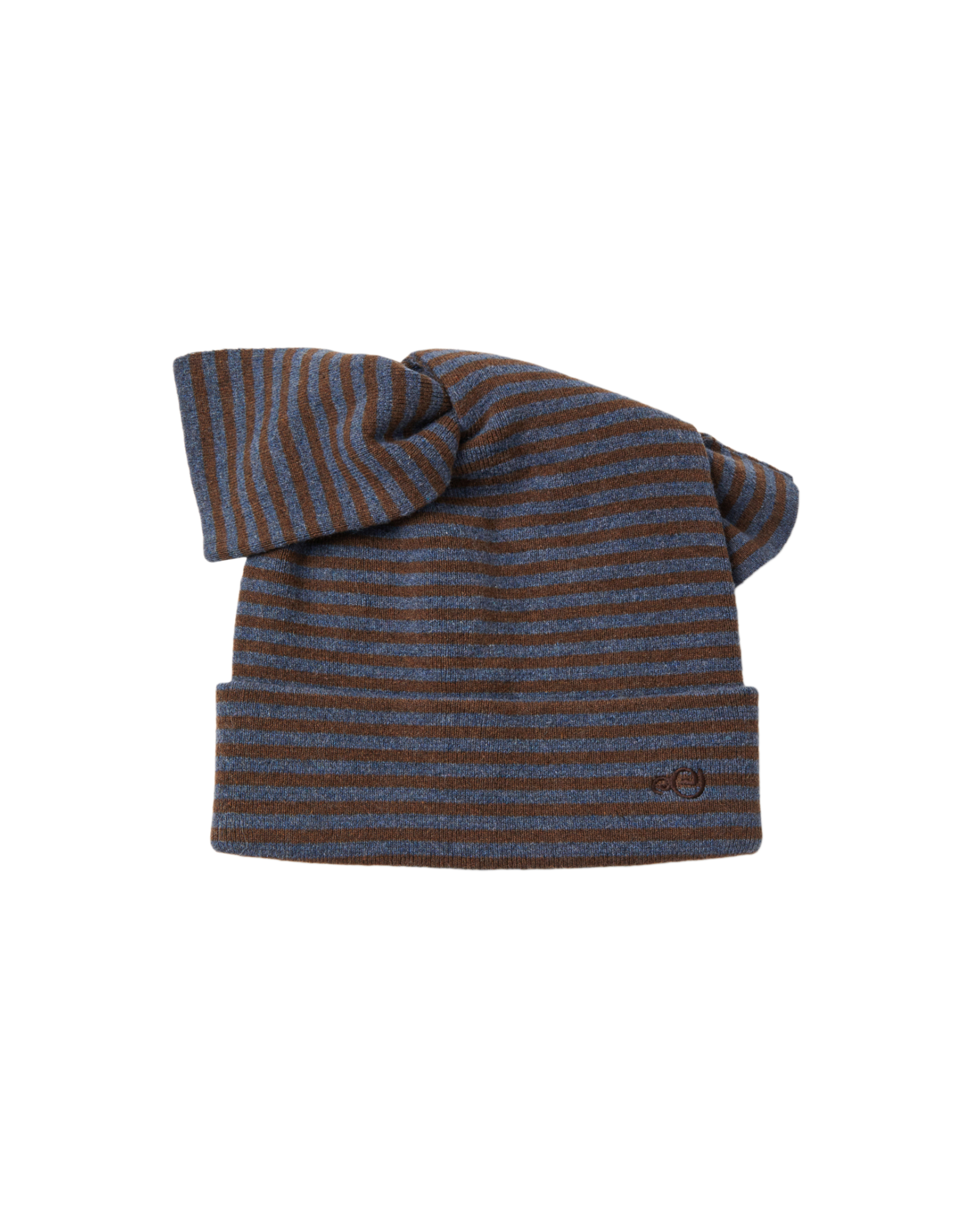 PILED LONG BEANIE [BLUE]