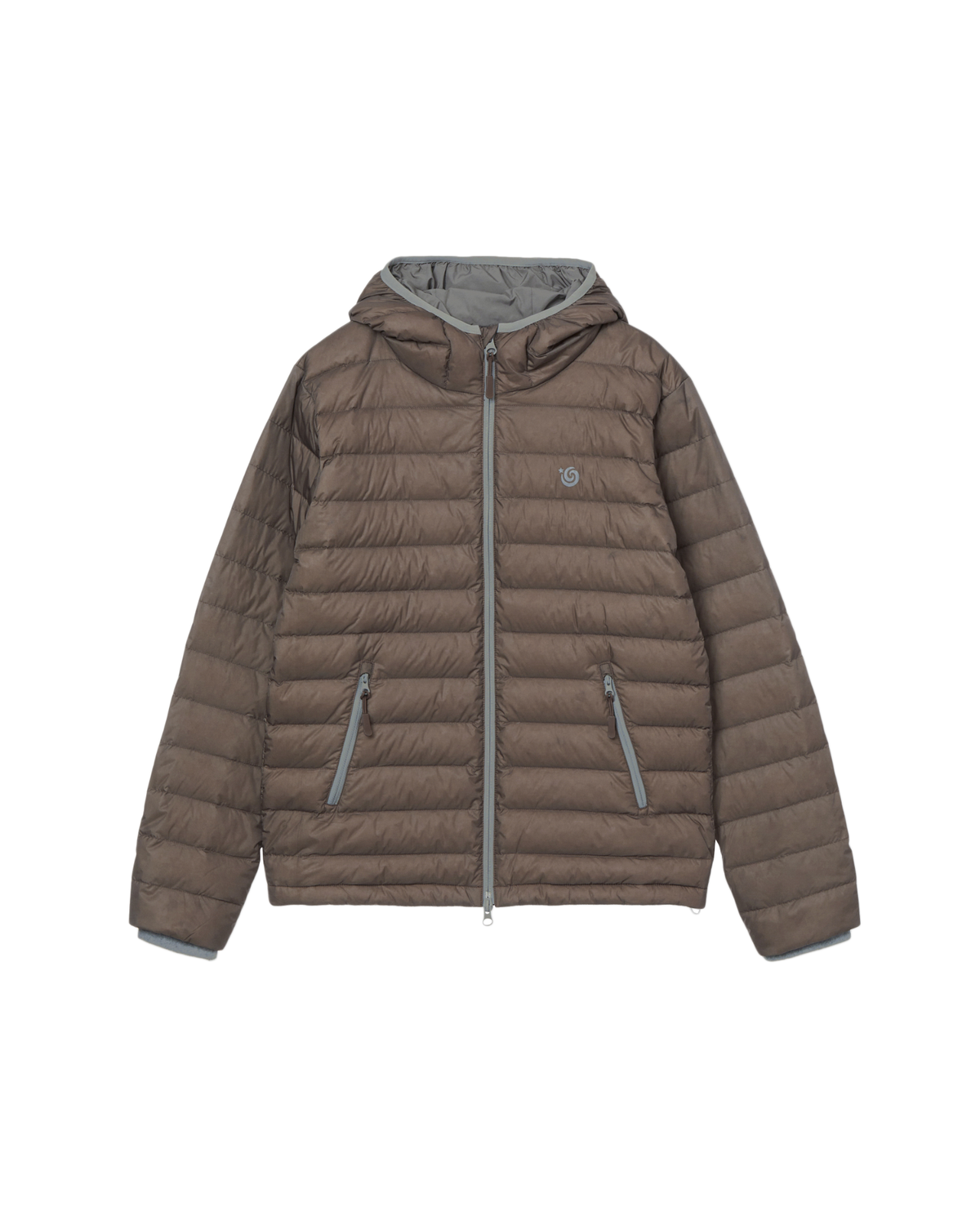 SYMBOL LIGHT DOWN JACKET [BROWN]