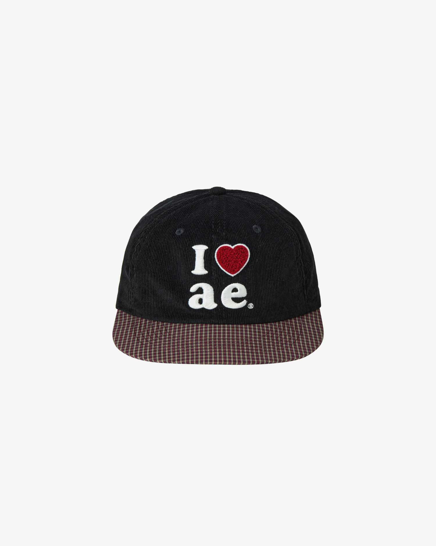 CHECK BALL CAP [BLACK]